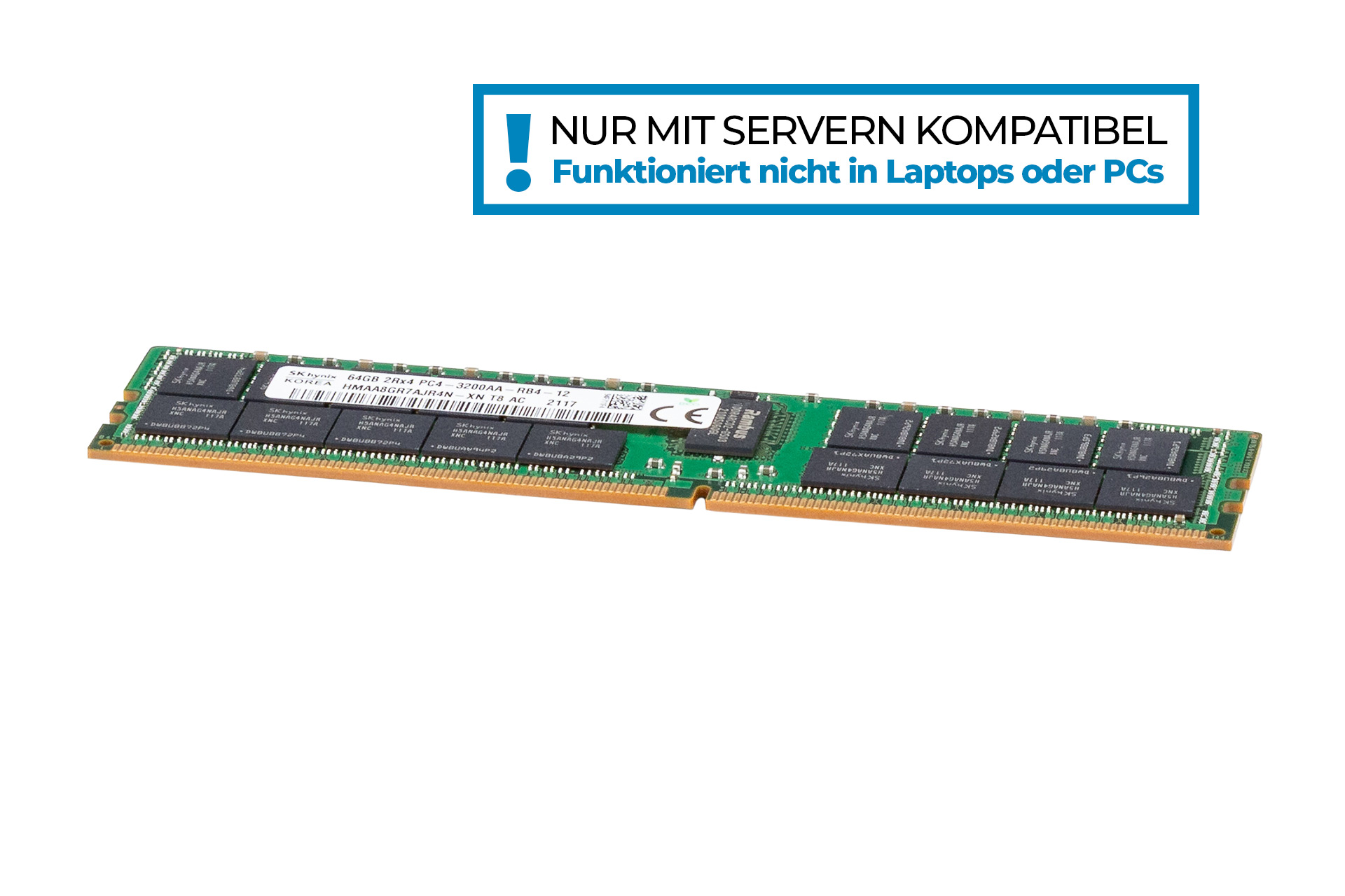 HYNIX 64GB DDR4 RAM 2Rx4 PC4-3200AA-RB4-12 regECC