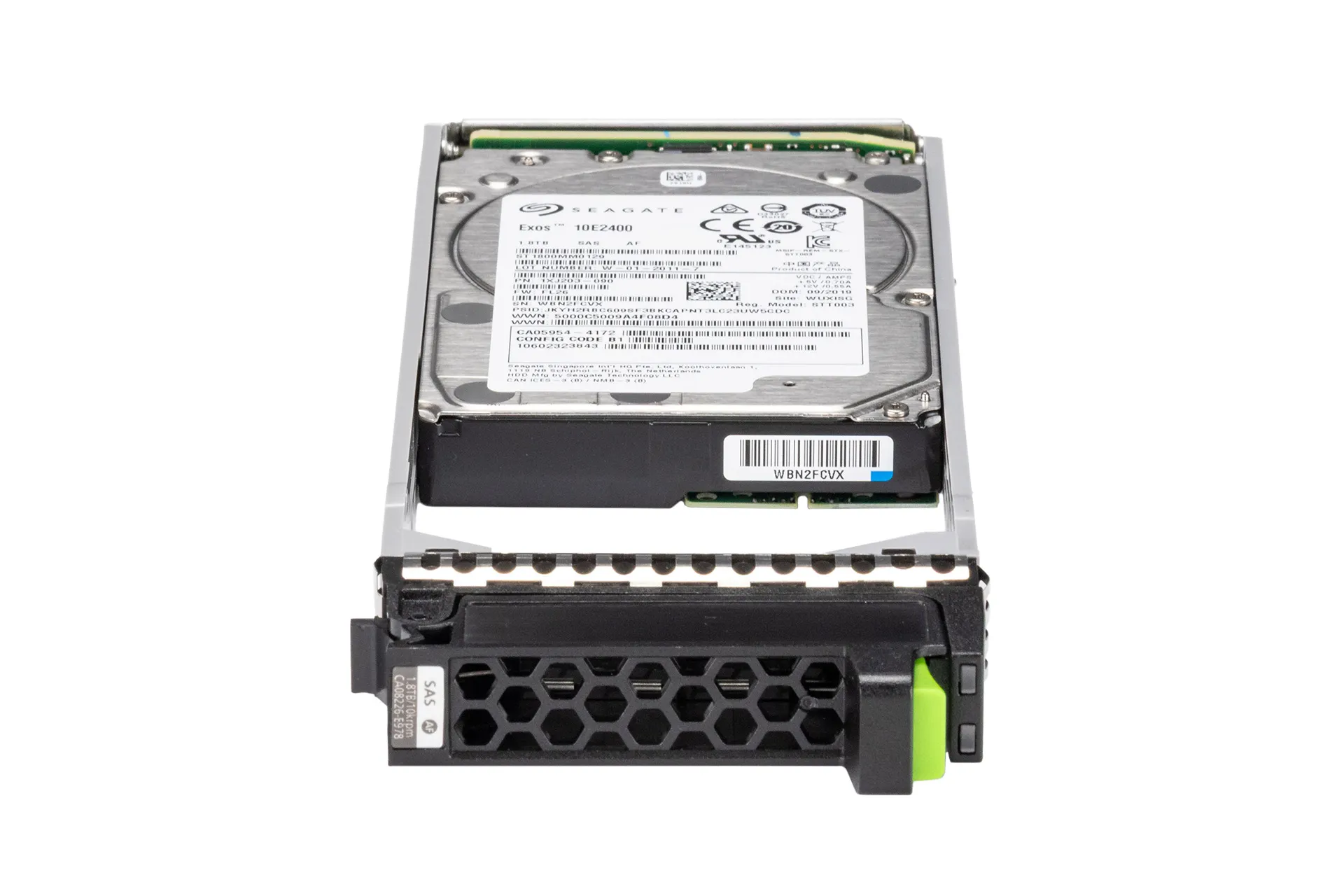 Fujitsu 1.8TB 12G SAS HDD 10k, 2.5 Zoll SFF Storage Festplatte für Eternus DX