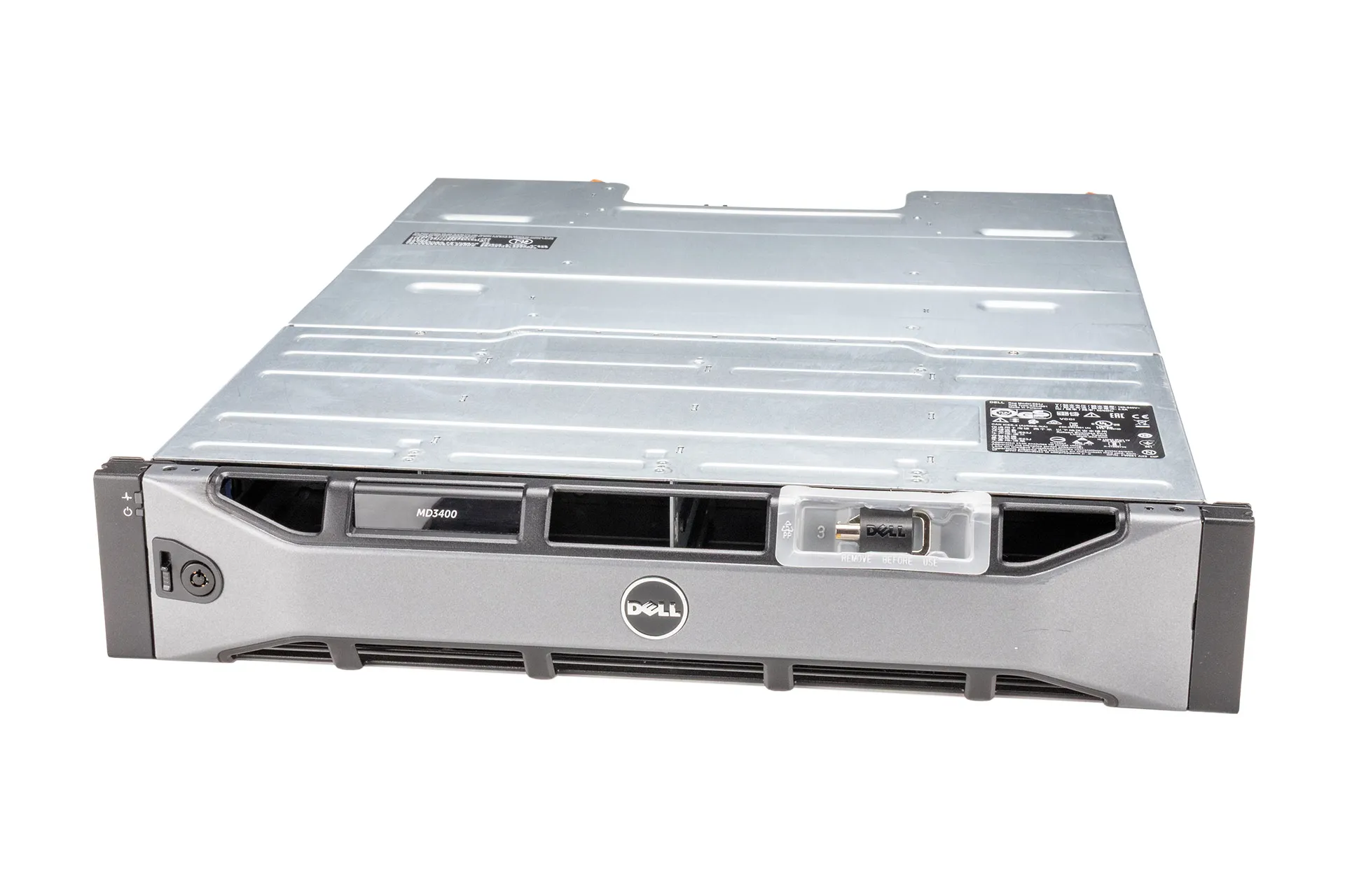 Dell PowerVault MD3400 Storage Array, 12x LFF Dell PowerVault MD3400 Storage Array, 12x LFF