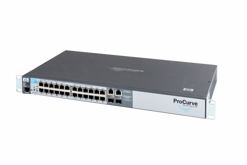 HPE ProCurve Switch 2510-24, 24x GbE RJ45, 2x GbE RJ45/SFP combo