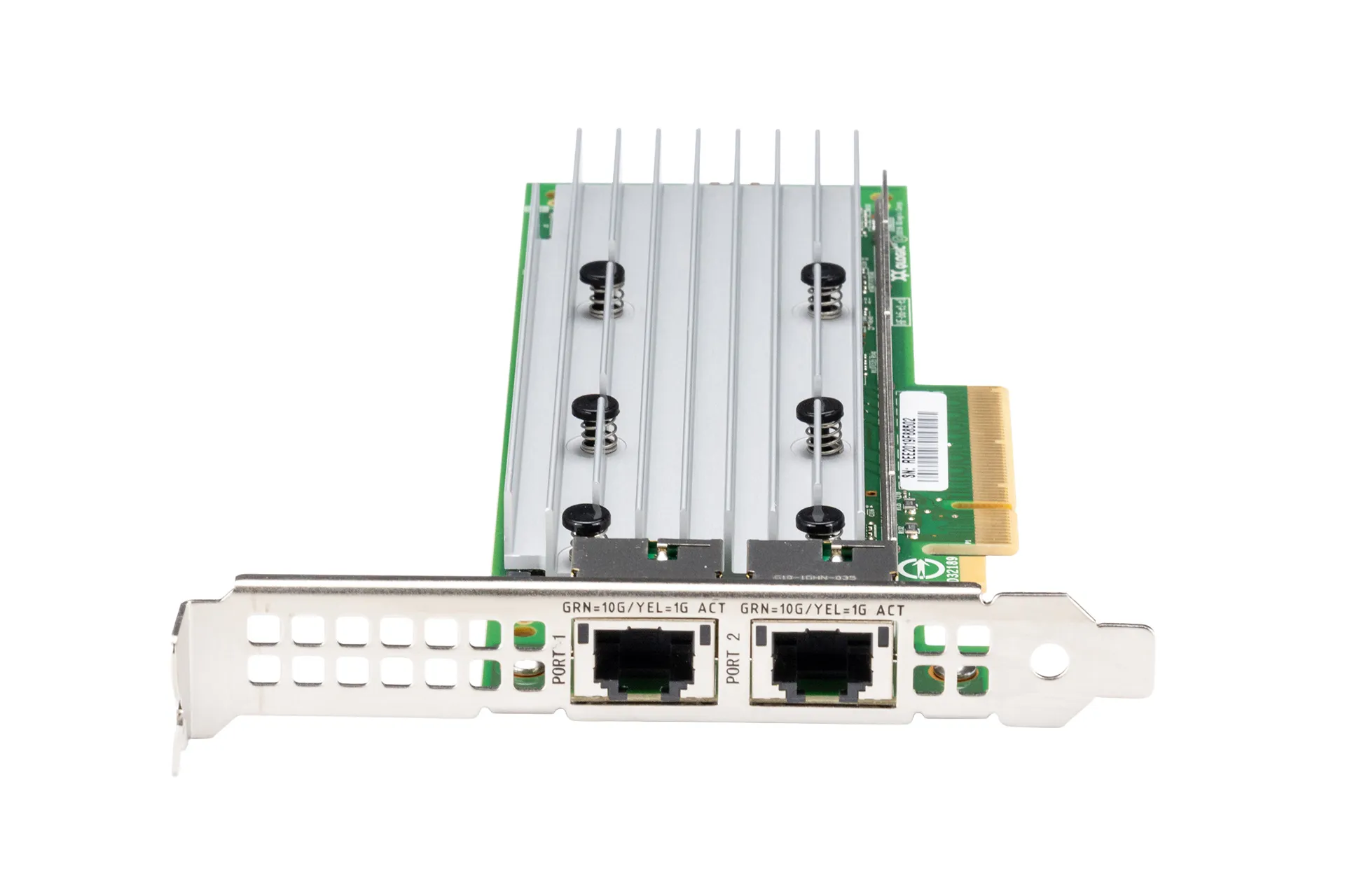 Dell Qlogic QL41162HFRJ 10GbE Netzwerkkarte RJ45 Dual Port PCIe NIC Dell Qlogic QL41162HFRJ 10GbE Netzwerkkarte RJ45 Dual Port PCIe NIC