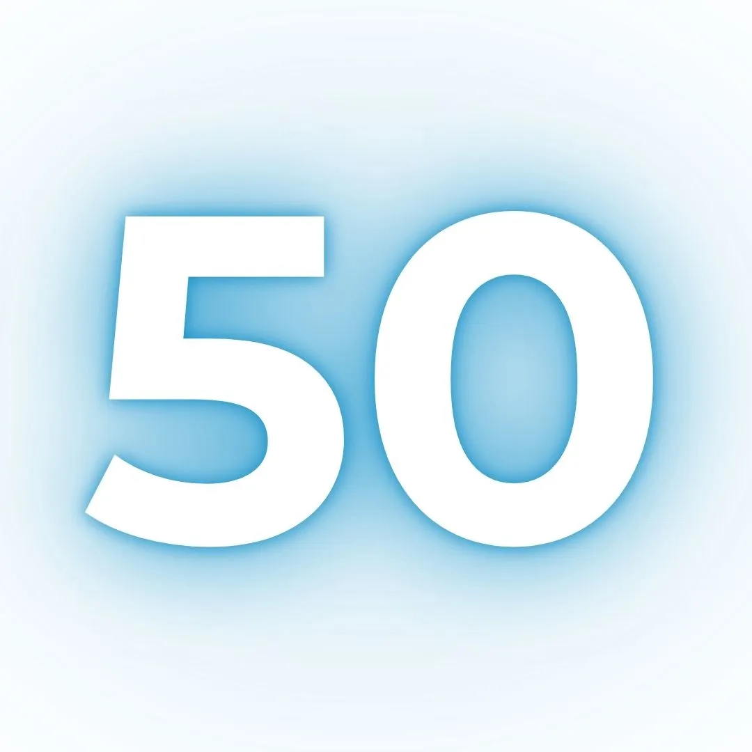Zahl 50 Zahl 50