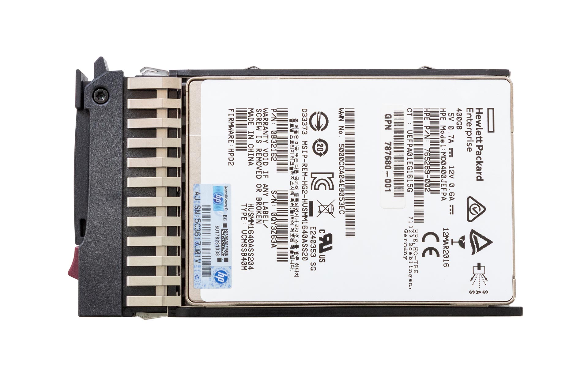 HPE SSD 400GB 12G SAS 2.5" SFF EM für MSA top