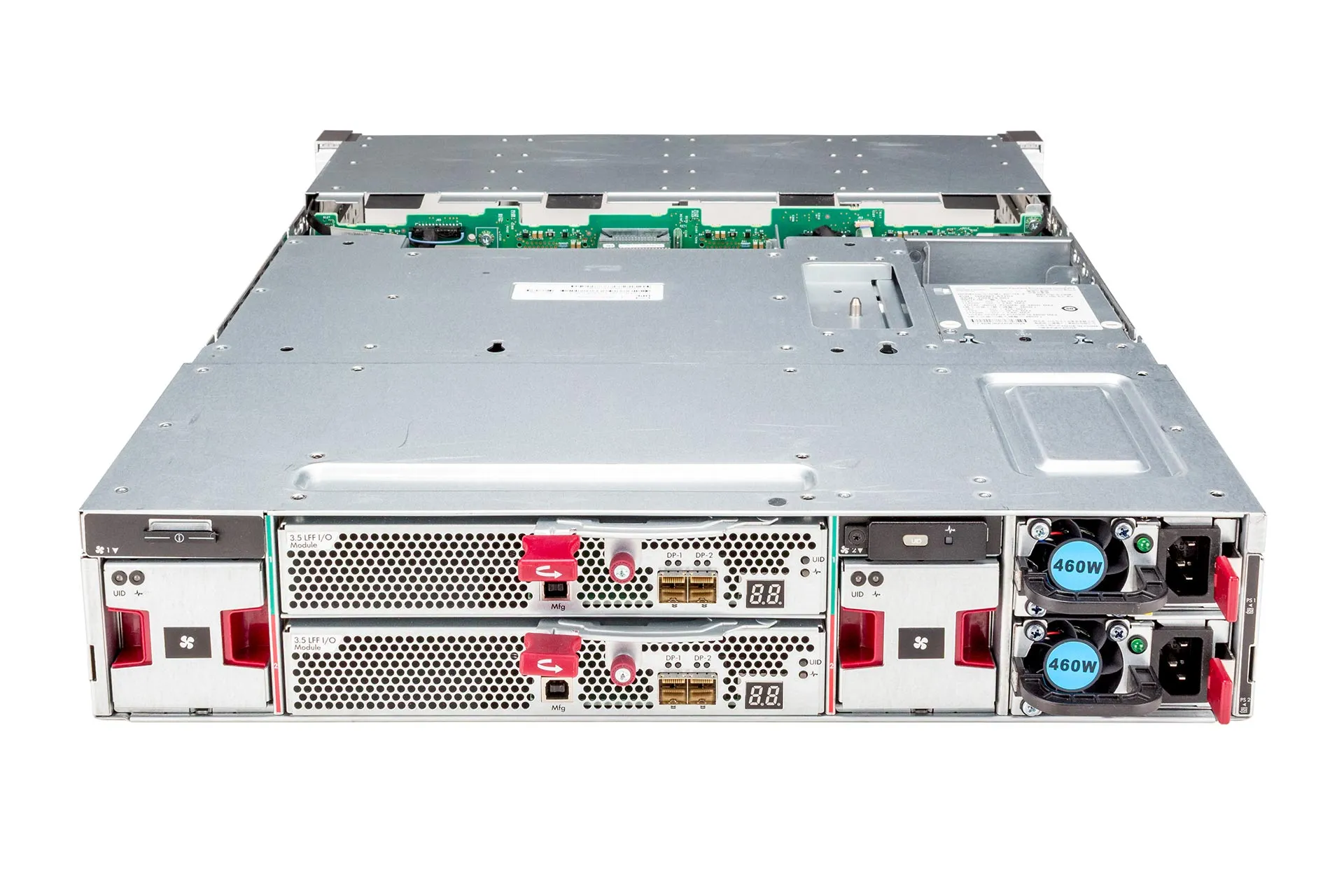HPE D3600 Disk Enclosure, 12xLFF, 2x IO-Module 12G SAS DP, 2x 460W HPE D3600 Disk Enclosure, 12xLFF, 2x IO-Module 12G SAS DP, 2x 460W