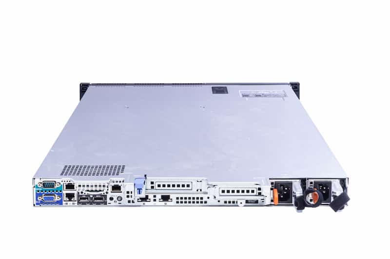 DELL R430, 2x E5-2630v3@2.40GHz, 8-Core, 8GB PC4-2133P (1x8), 8xSFF, PERC H330mini, 2x550W