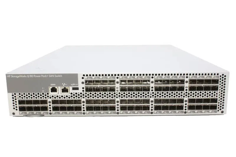 HPE 8/80 Power Pack+, 48-ports enabled, SAN Switch, managed, +32 ports enabled HPE 8/80 Power Pack+, 48-ports enabled, SAN Switch, managed, +32 ports enabled