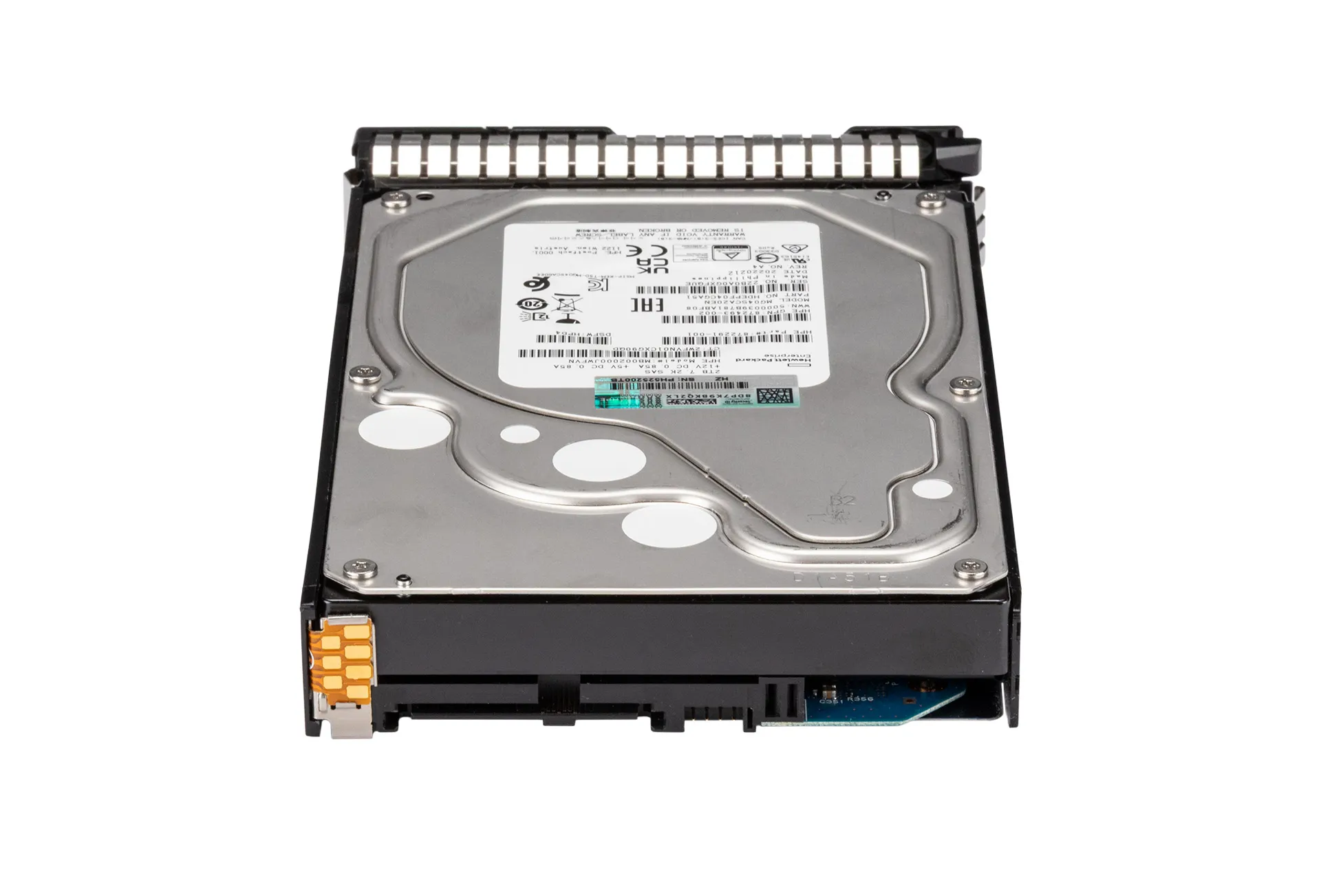 HPE 2TB 12G SAS HDD 7.2k, 3.5 Zoll LFF Festplatte für Server, DP SC