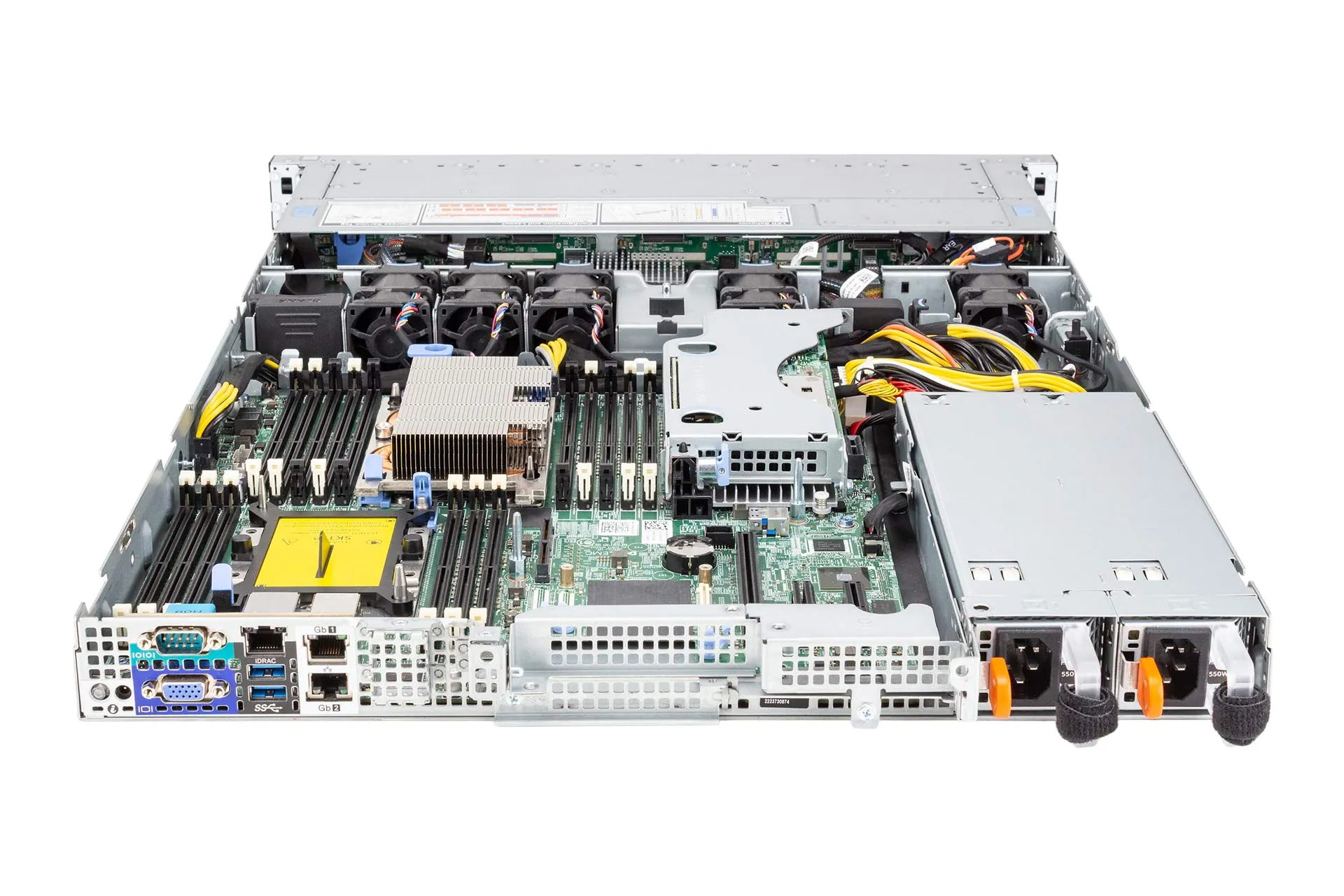 Dell PowerEdge R440 Rack Server 1x Silver 4110 2.10GHz 8-Core, noRAM, 10xSFF, H730P