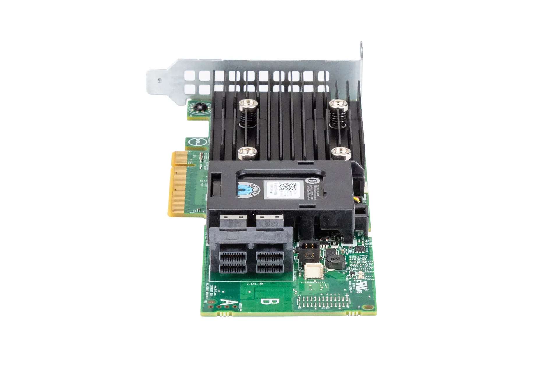 Dell PERC H730P 2GB Raid Controller, SAS 12G, 2x SFF-8643, Low Profile, inkl. Batterie Dell PERC H730P 2GB Raid Controller, SAS 12G, 2x SFF-8643, Low Profile, inkl. Batterie