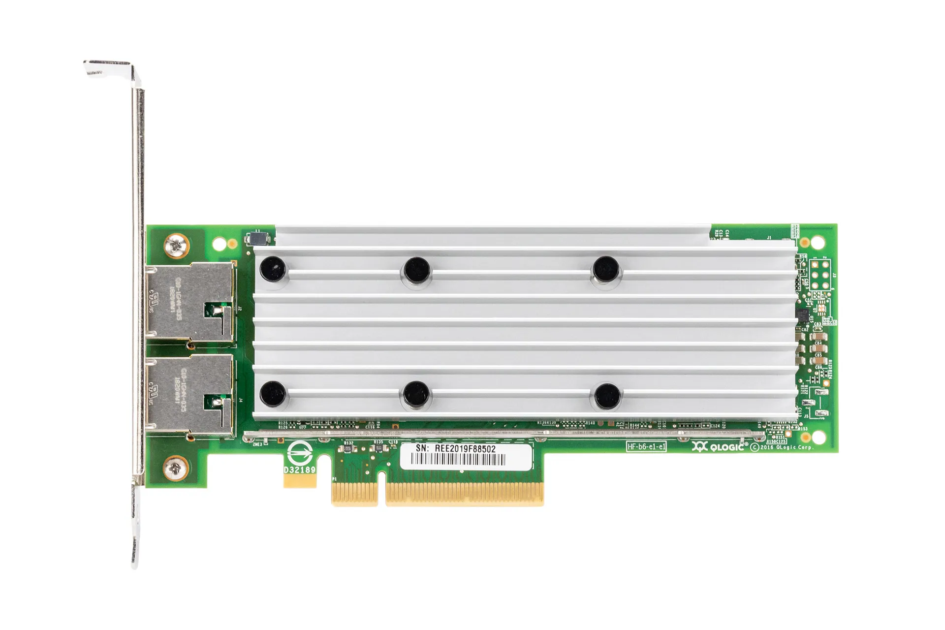 Dell Qlogic QL41162HFRJ 10GbE Netzwerkkarte RJ45 Dual Port PCIe NIC