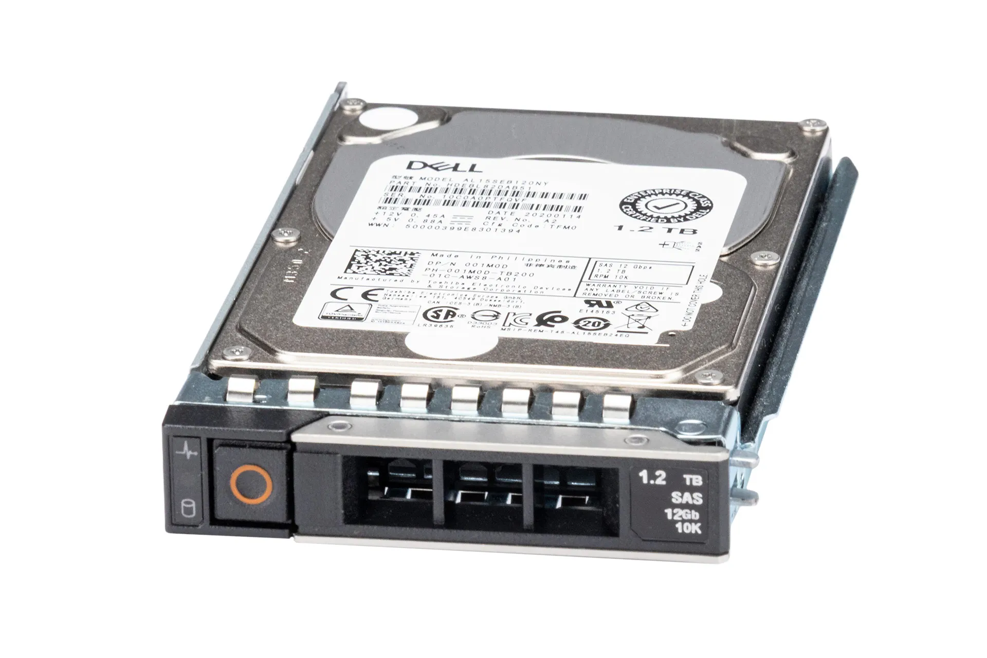 DELL HDD 1.2TB 12G SAS 10k 2.5" DELL HDD 1.2TB 12G SAS 10k 2.5"