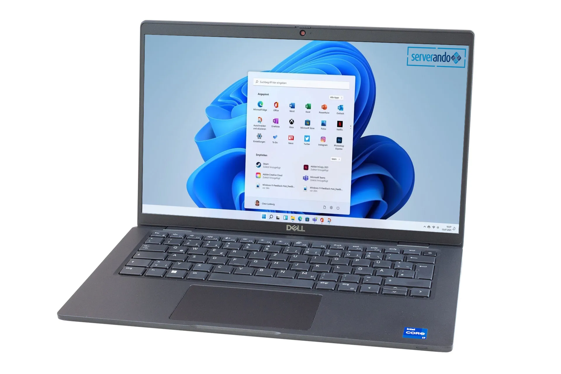 Dell Latitude 7420, i7-1185G7 3.00GHz, 4-Core, 16GB PC4, 512GB M.2 NVMe, 14 Zoll, Win11Pro