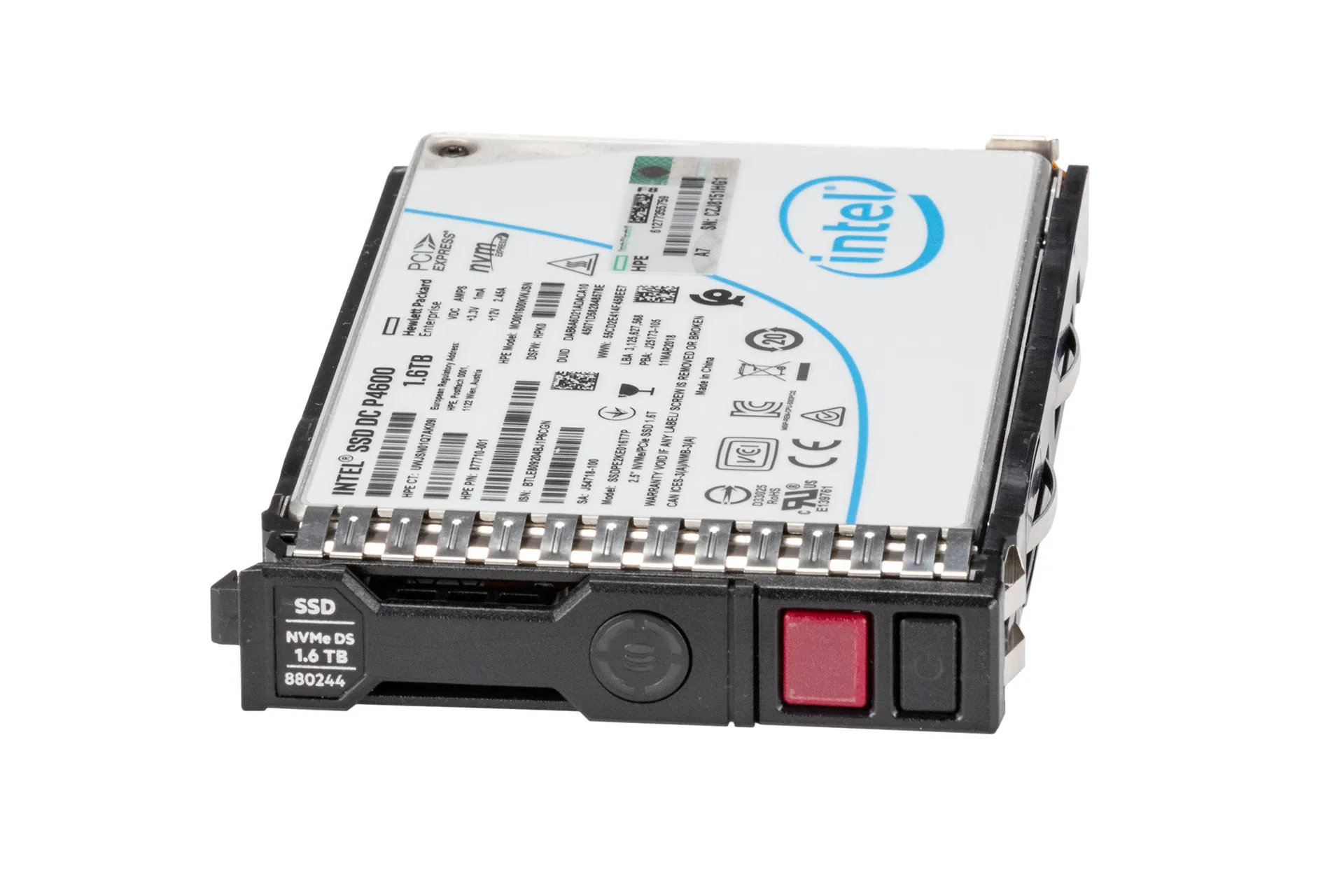 HPE 1.6TB NVMe x4 SSD, 2.5 Zoll SFF Festplatte für Server, MU HPE 1.6TB NVMe x4 SSD, 2.5 Zoll SFF Festplatte für Server, MU