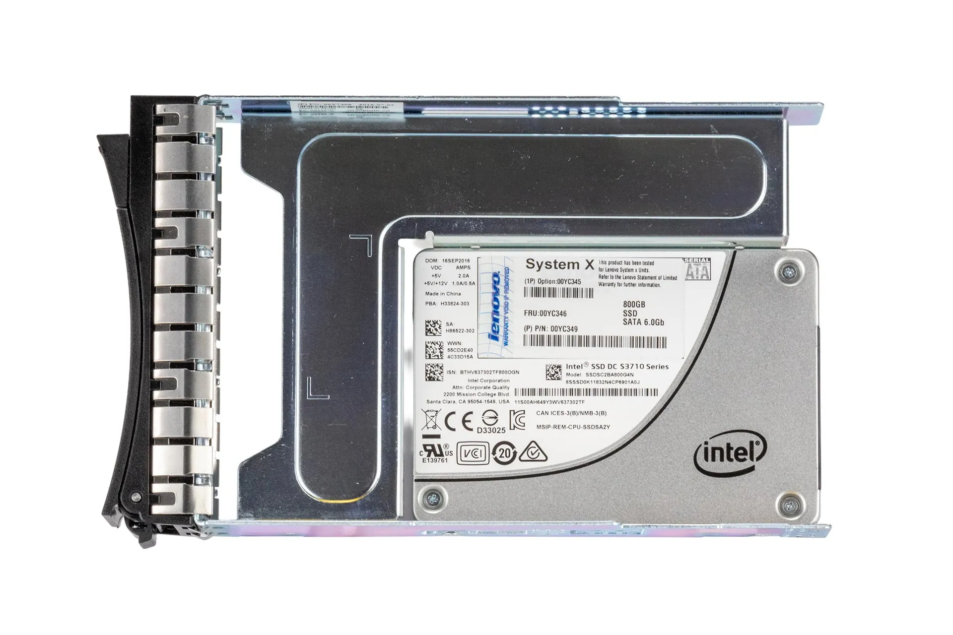 Lenovo 800GB 6G SATA SSD, 3.5 Zoll LFF Enterprise Festplatte für Server Lenovo 800GB 6G SATA SSD, 3.5 Zoll LFF Enterprise Festplatte für Server
