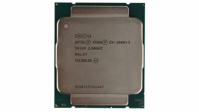 INTEL CPU Xeon E5-2680v3@2.5GHz INTEL CPU Xeon E5-2680v3@2.5GHz, 12-Core, 30MB, 120W
