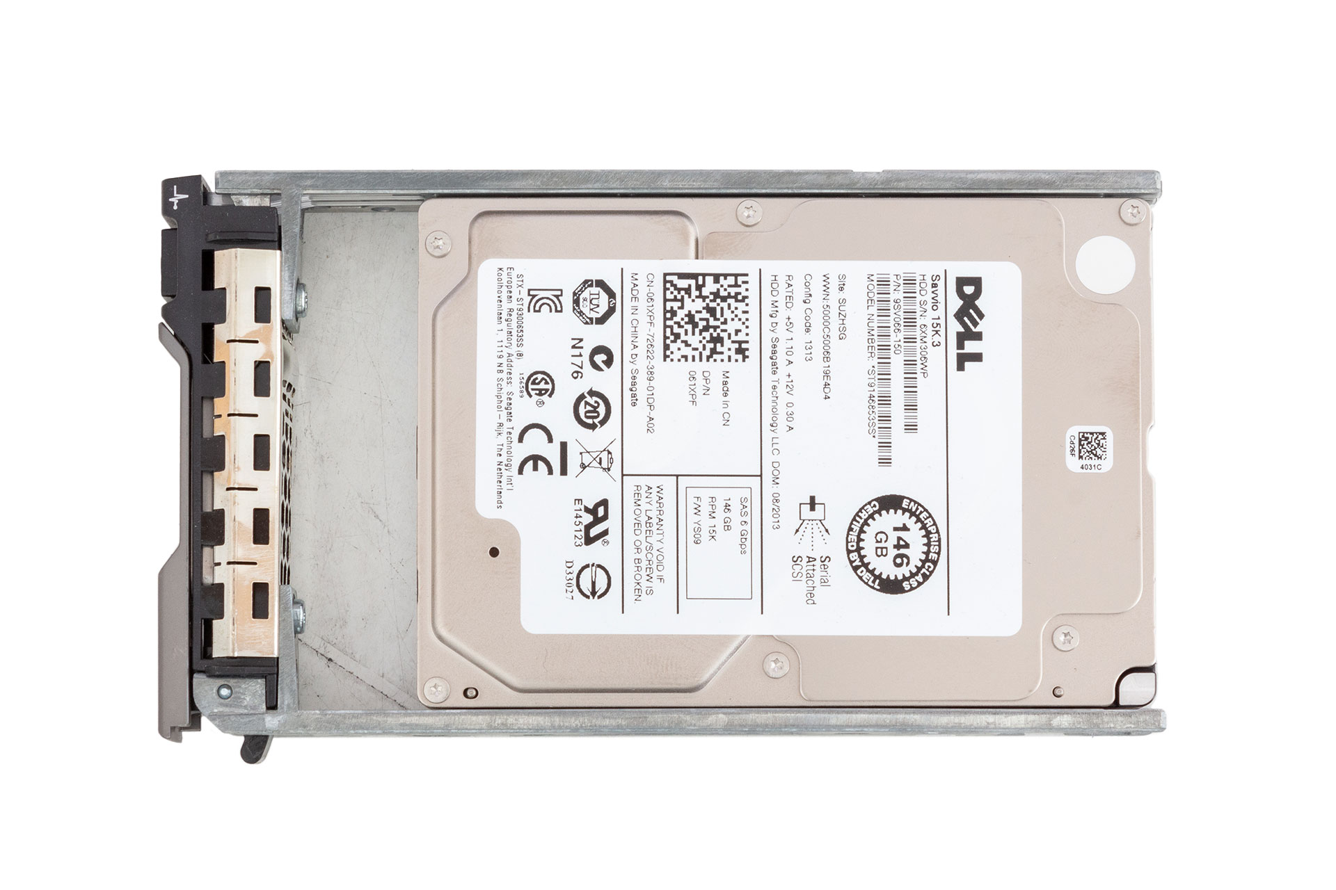 Dell HDD 146GB 6G SAS 15k 2.5"