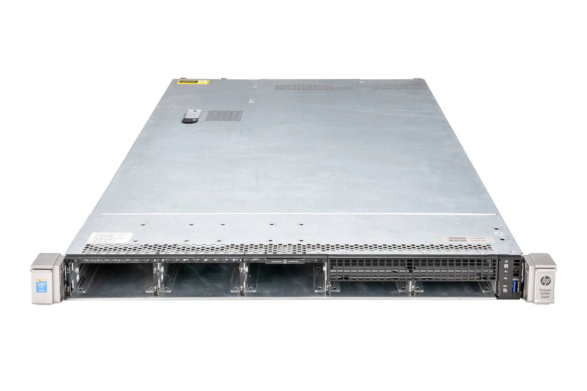 HPE ProLiant DL360 Gen9 Rack Server, 1x E5-2630v3 2.4GHz, 8-Core, noRAM, 8xSFF, P440ar/2GB HPE ProLiant DL360 Gen9 Rack Server, 1x E5-2630v3 2.4GHz, 8-Core, noRAM, 8xSFF, P440ar/2GB