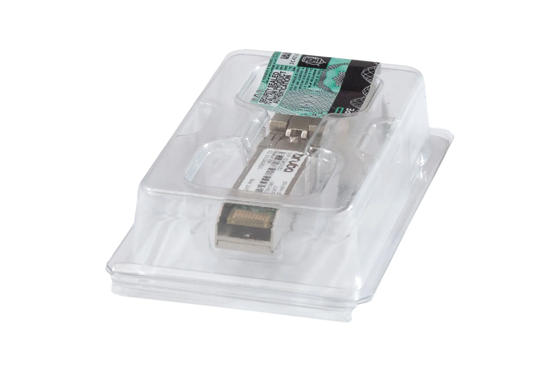 HPE GBIC 10GBASE-T (10GbE 30m CAT6) SFP+/RJ45 Transceiver JL563B cover