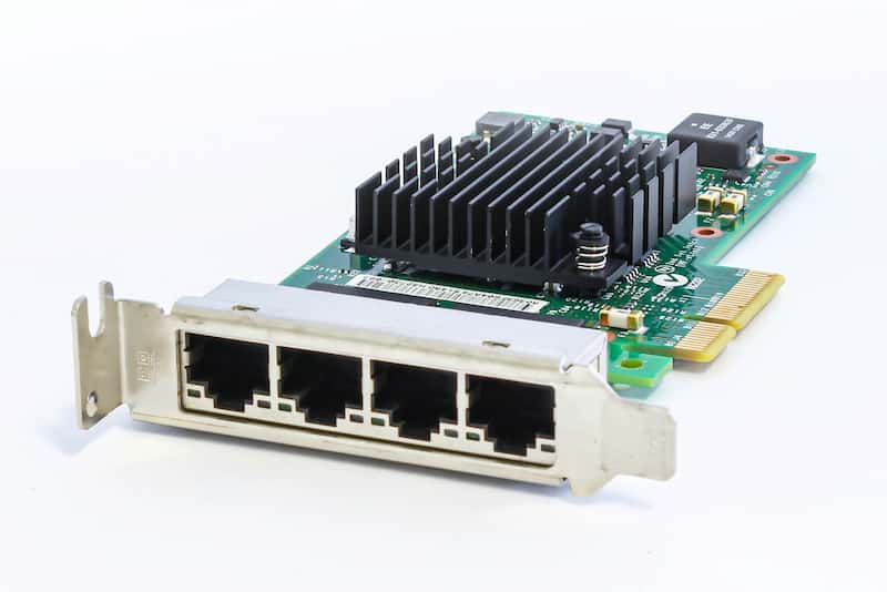 INTEL NIC l I350 T4 Gigabit-Server-Adapter QP PCI-E LP