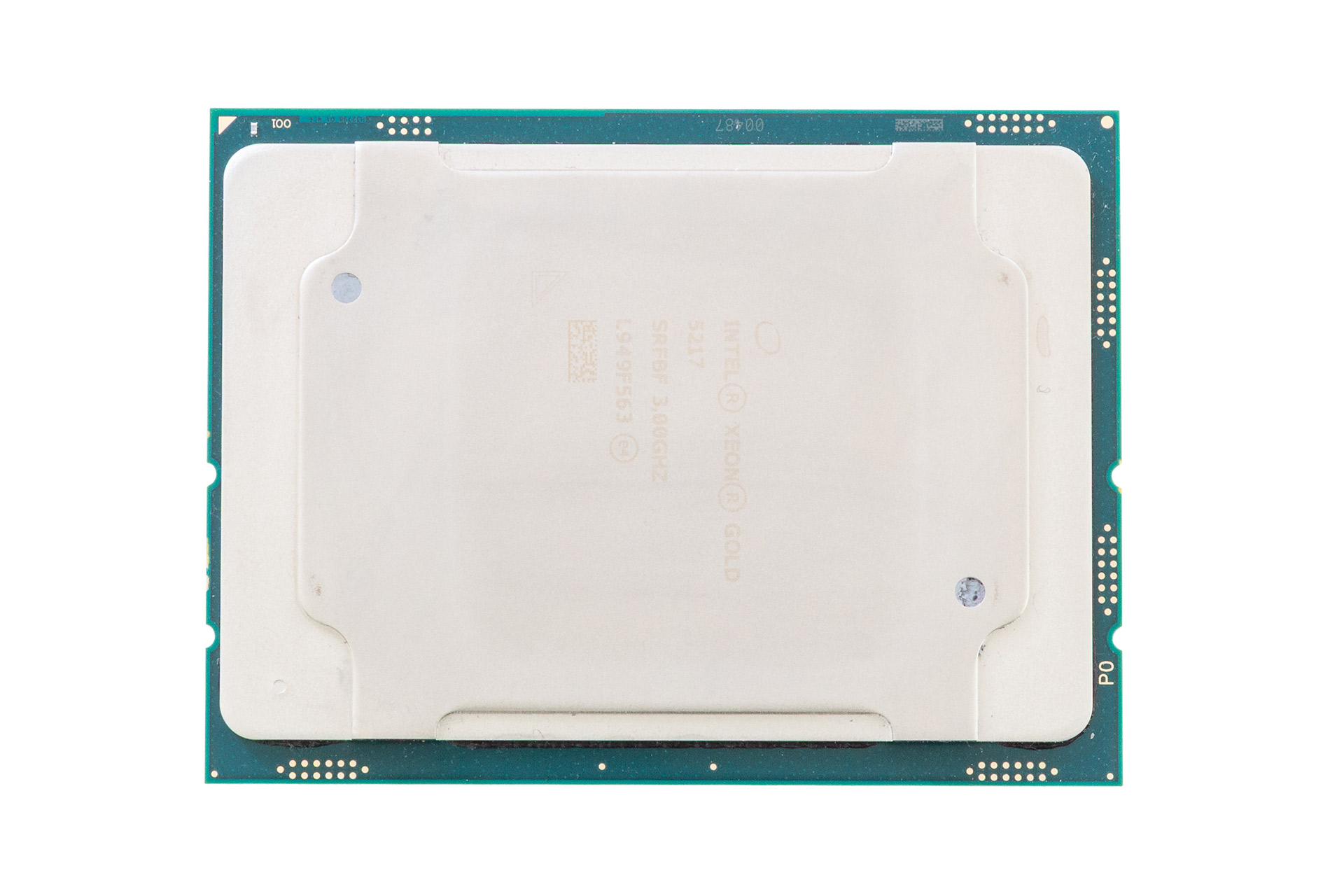 INTEL CPU Xeon Gold 5217 3.00GHz, 8-Core, 11MB, 115W INTEL CPU Xeon Gold 5217 3.00GHz, 8-Core, 11MB, 115W