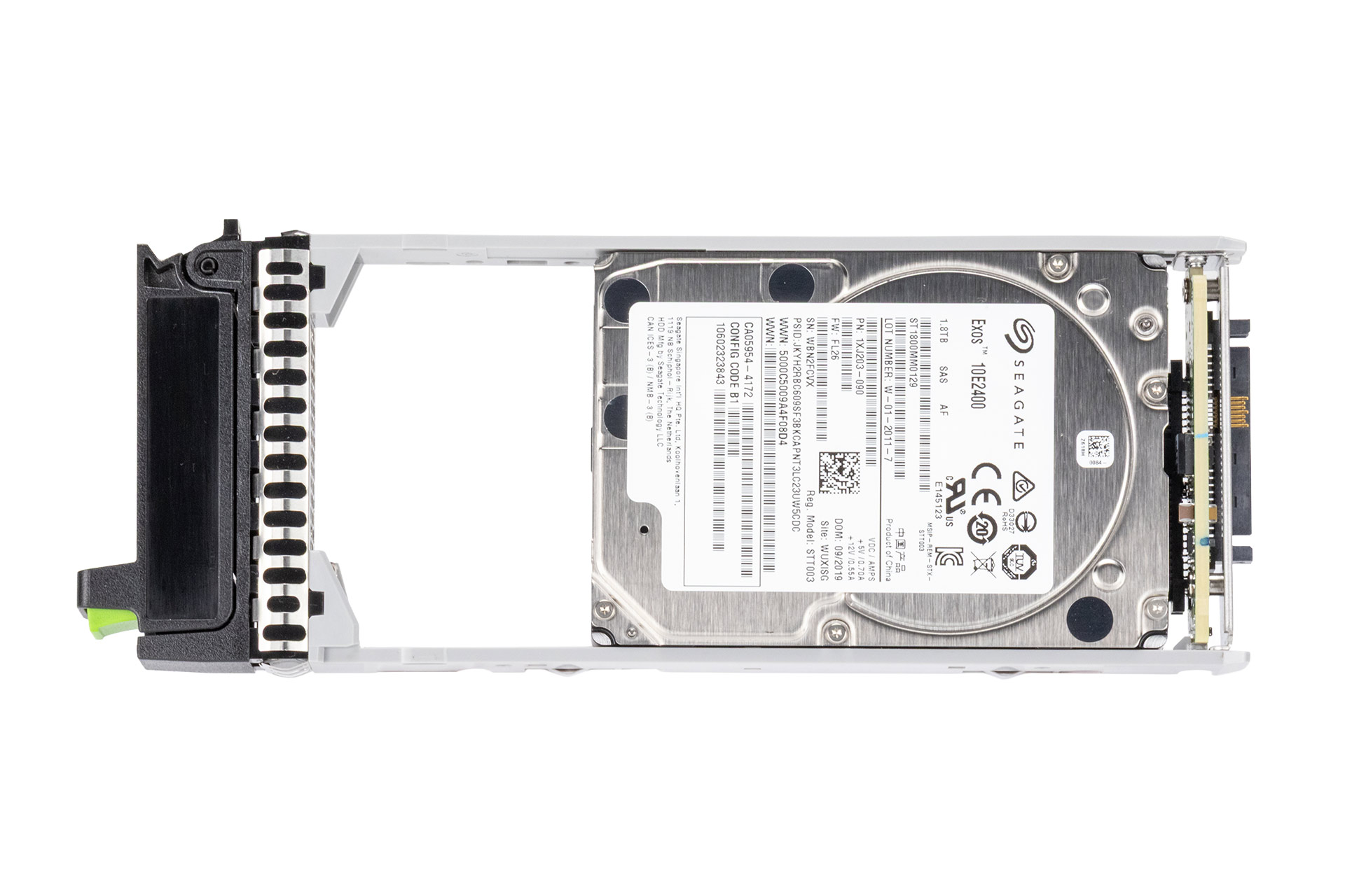 Fujitsu 1.8TB 12G SAS HDD 10k, 2.5 Zoll SFF Storage Festplatte für Eternus DX