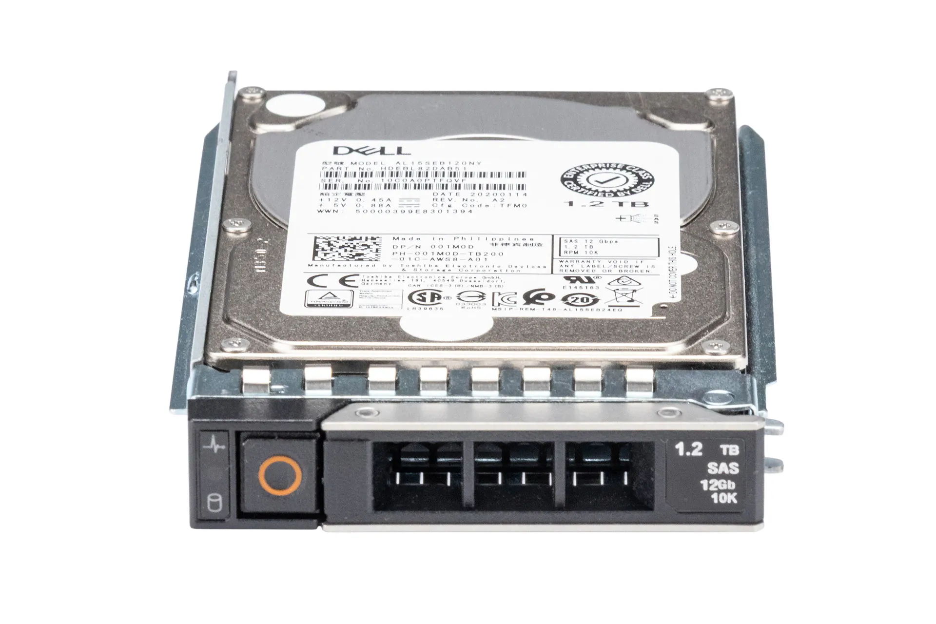 DELL HDD 1.2TB 12G SAS 10k 2.5"