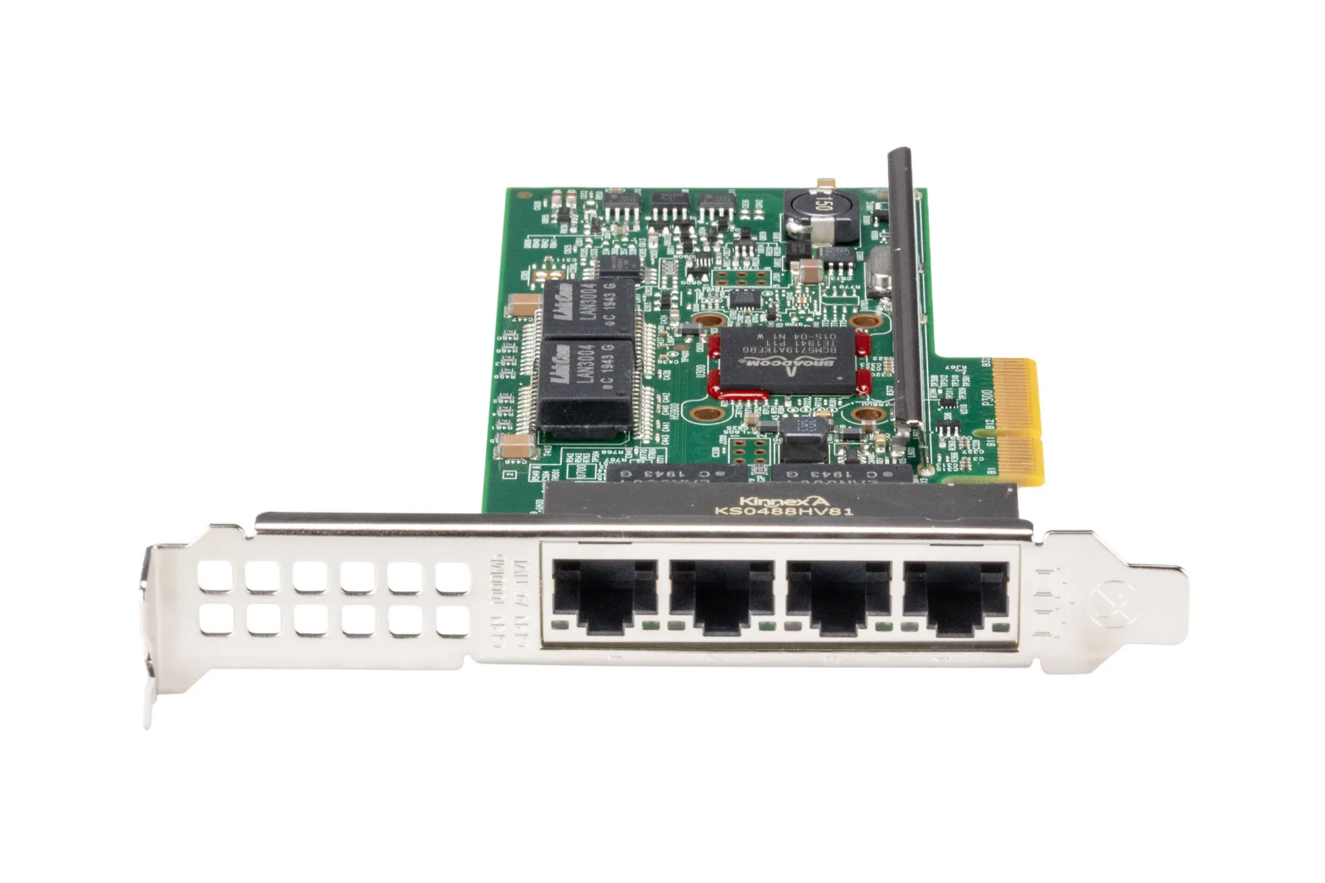 Dell Broadcom BCM5719 1GbE Netzwerkkarte Ethernet RJ45 Quad Port PCIe NIC
