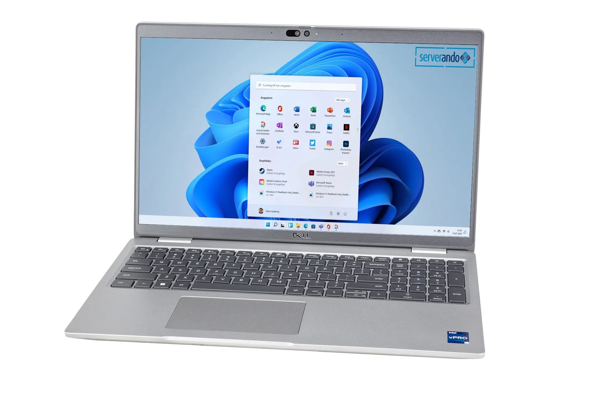 DELL Latitude 5540, i5-1345U 0.4-4.7GHz, 10-Core, 16GB PC4, 512GB NVMe SSD, 15 Zoll, Win11Pro