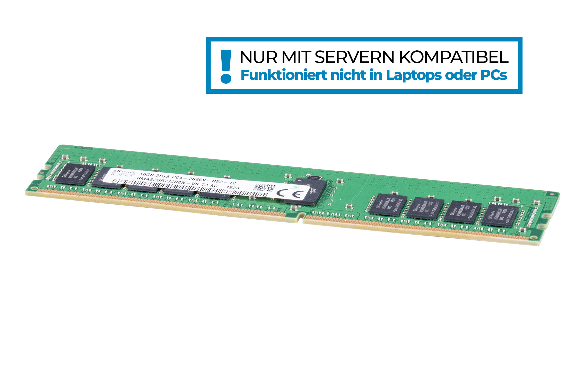 HYNIX 16GB DDR4 RAM 2Rx8 PC4-2666V-R regECC