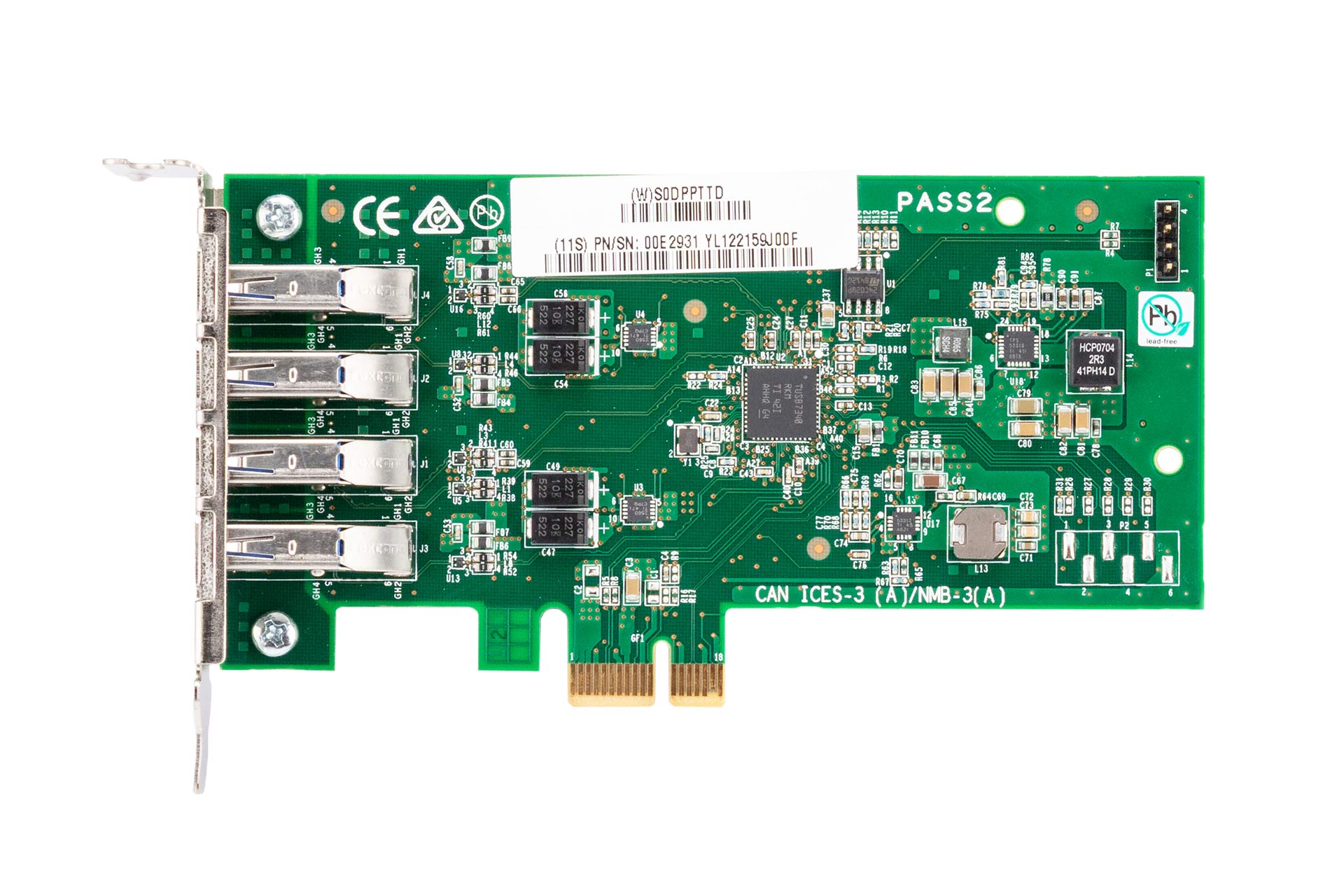 IBM USB 3.0 Adapter Quad Port Low Profile PCI-E