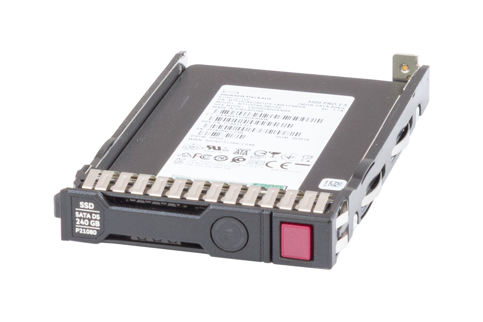 HPE SSD 240GB 6G SATA 2.5" RI SC