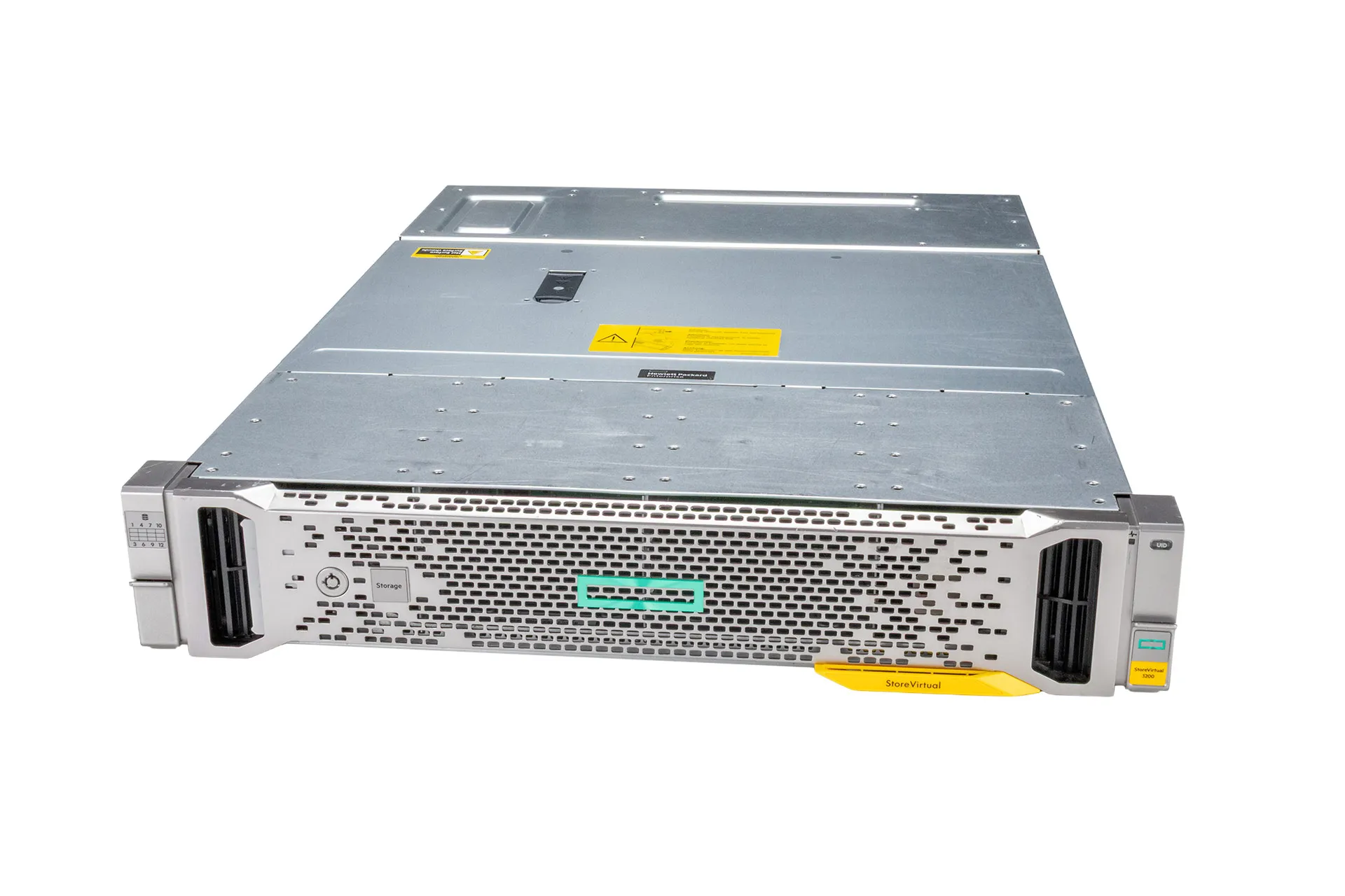 HPE StoreVirtual 3200 Storage System, 12x LFF, 2x Controller iSCSI HPE StoreVirtual 3200 Storage System, 12x LFF, 2x Controller iSCSI