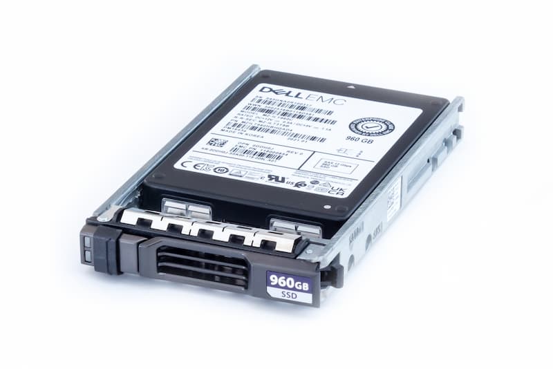 Dell SSD 960GB 12G SAS 2.5" Compellent Tray