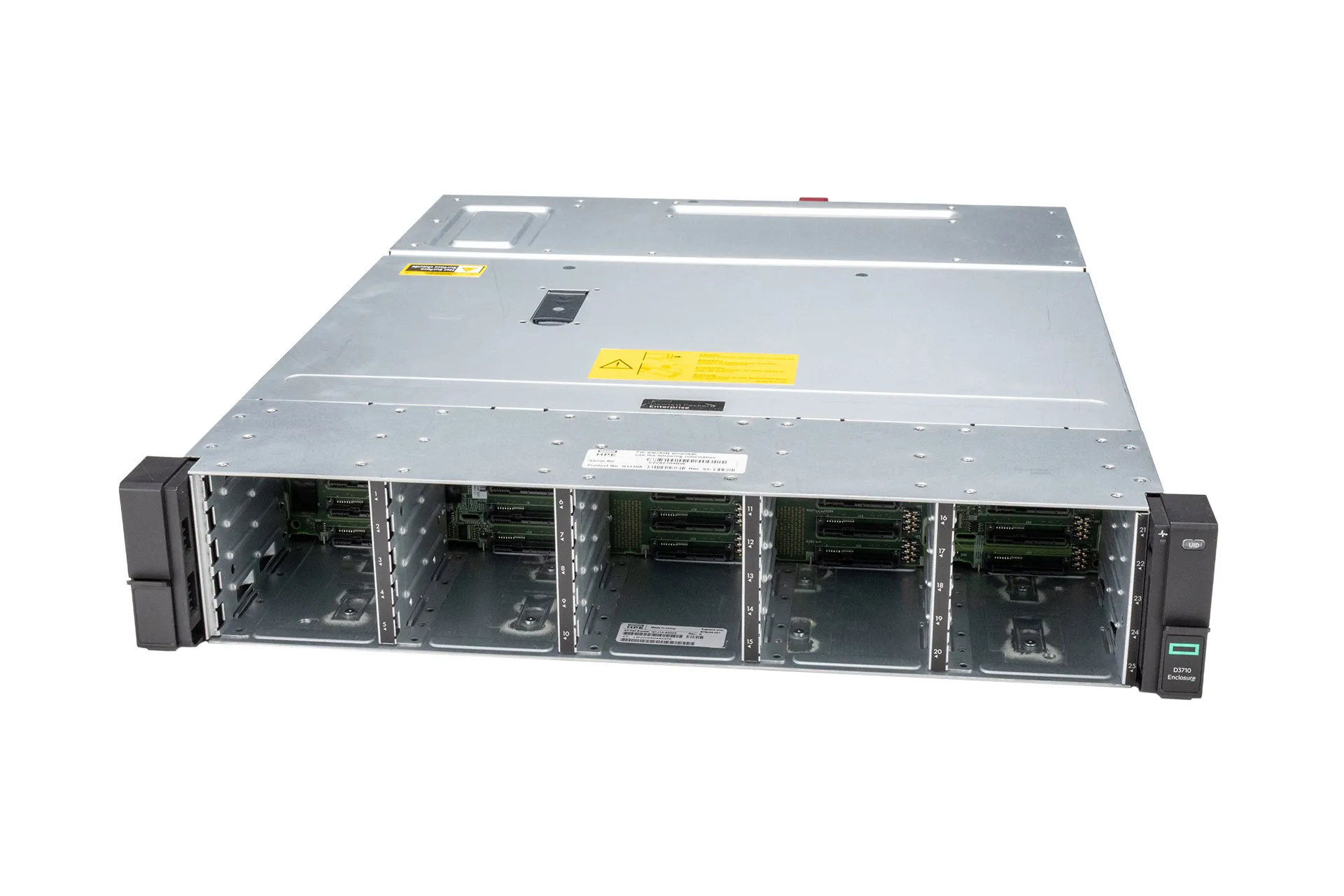 HPE D3710 Disk Enclosure, 25x SFF HPE D3710 Disk Enclosure, 25x SFF