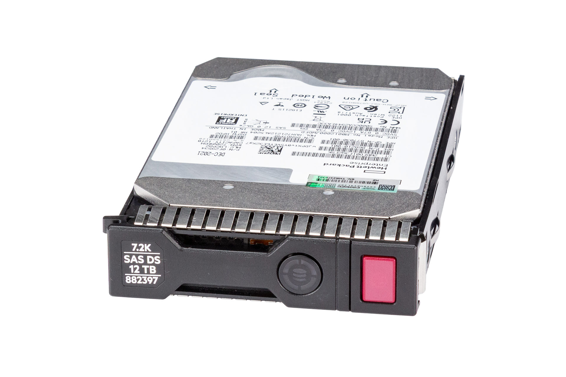 HPE 12TB 12G SAS HDD 7.2k, 3.5 Zoll LFF Festplatte für Server