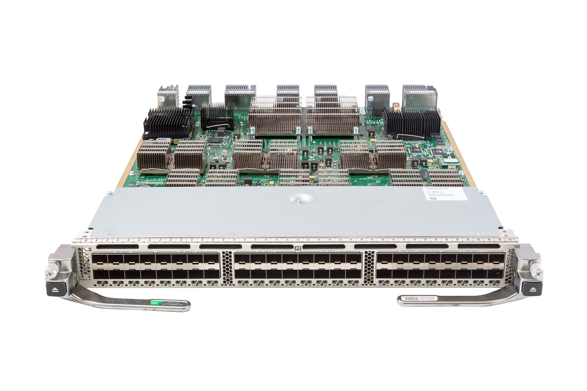Cisco Nexus 7700 F3-Series 48-Port Fiber 1/10GbE Ethernet Module, 48x SFP/SFP+ Cisco Nexus 7700 F3-Series 48-Port Fiber 1/10GbE Ethernet Module, 48x SFP/SFP+