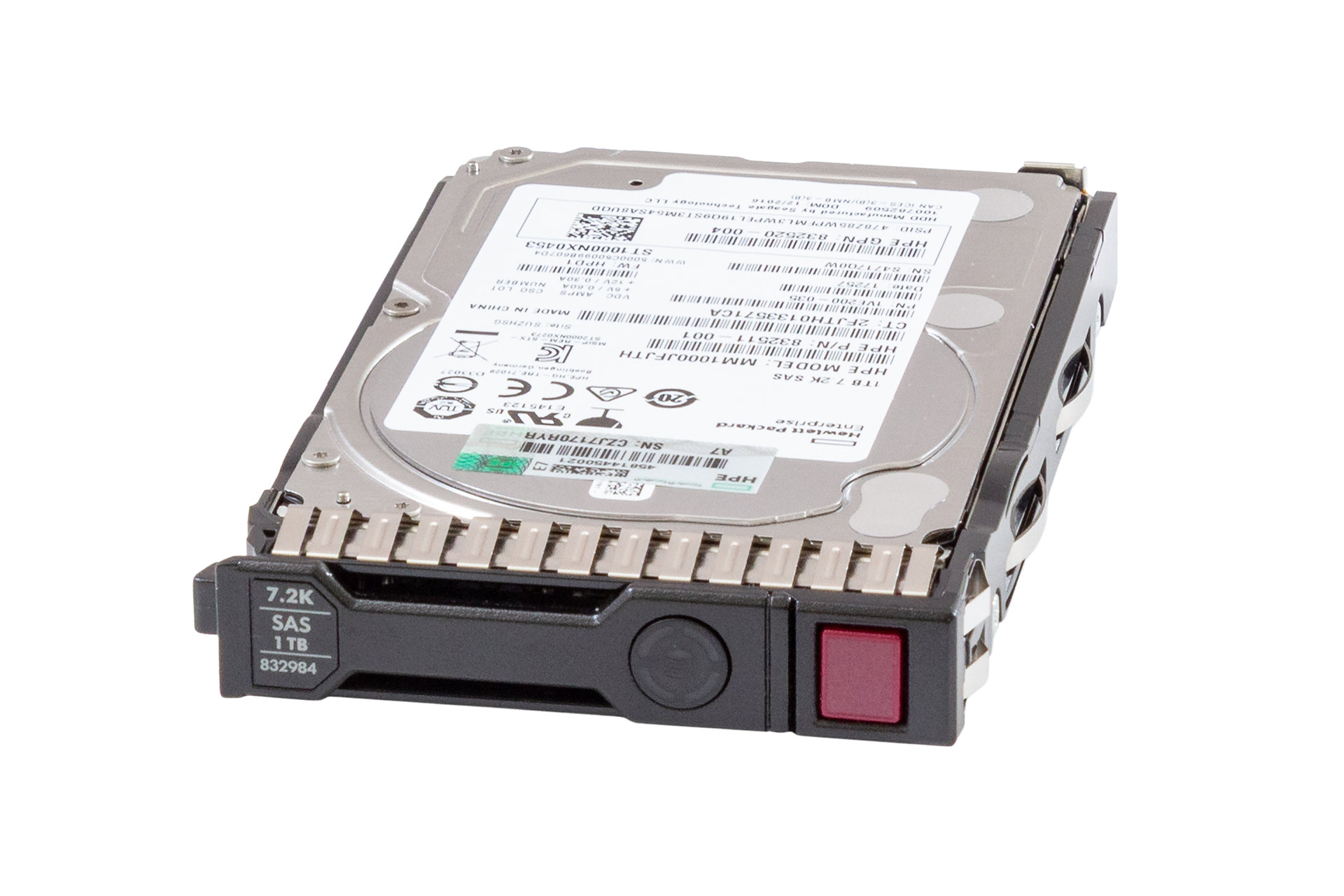 HPE HDD 1TB 12G SAS 7.2k 2.5" SFF DP MDL SC Festplatte