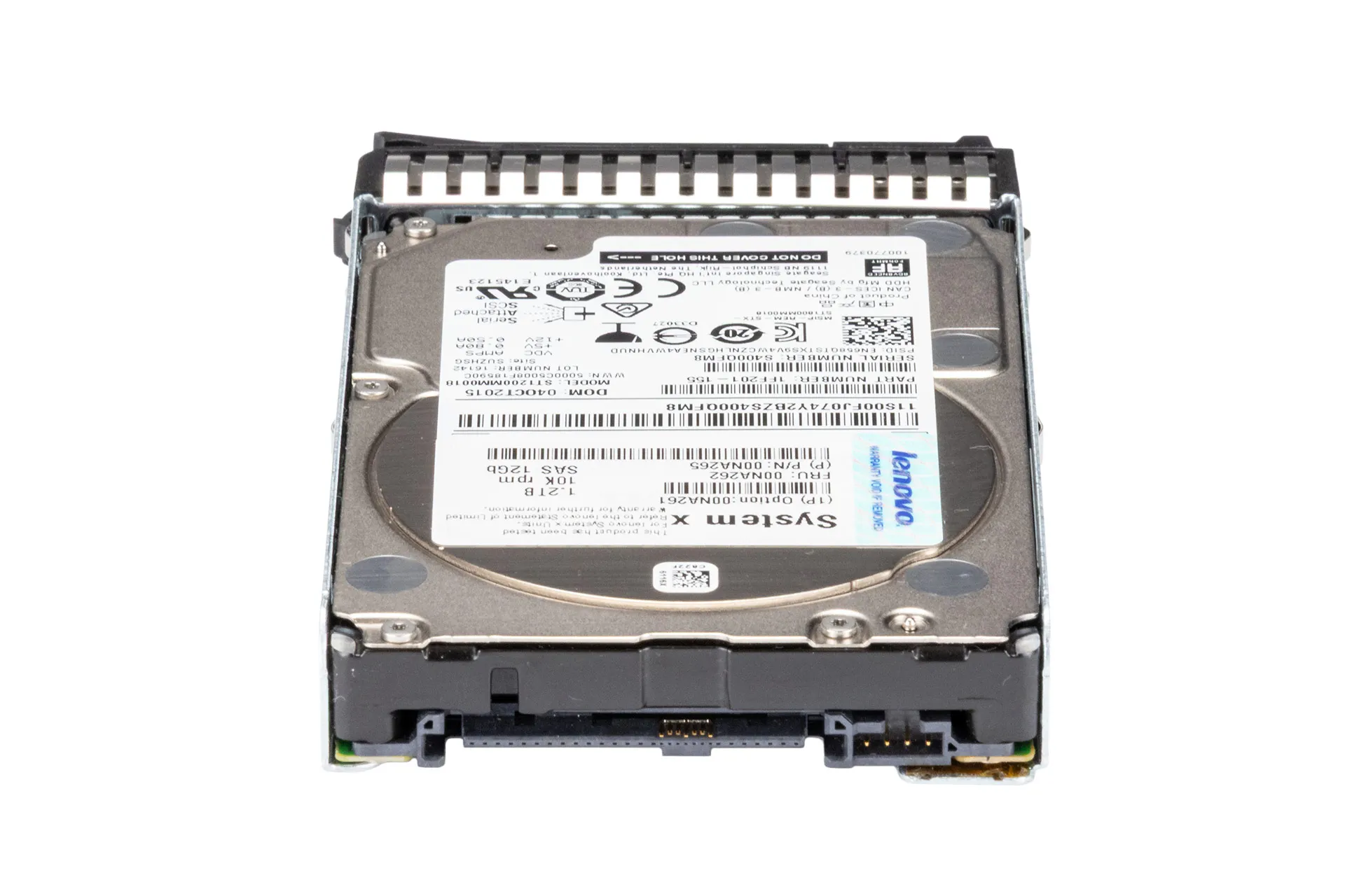 Lenovo 1.2TB 12G SAS HDD 10k, 2.5 Zoll SFF Festplatte für Server