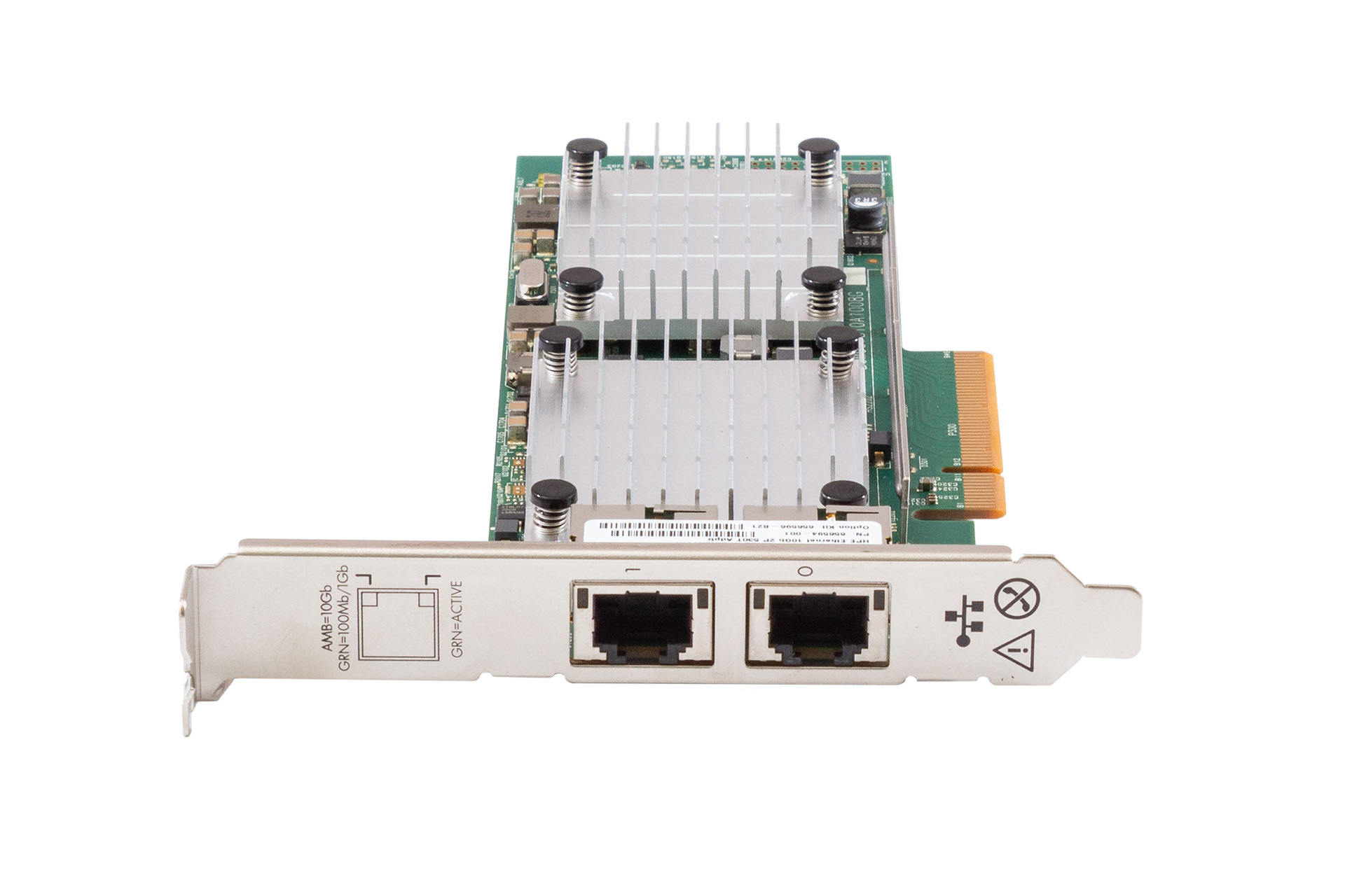 HPE NIC 530T 10GB RJ-45 Dual Port PCI-E, 656594-001