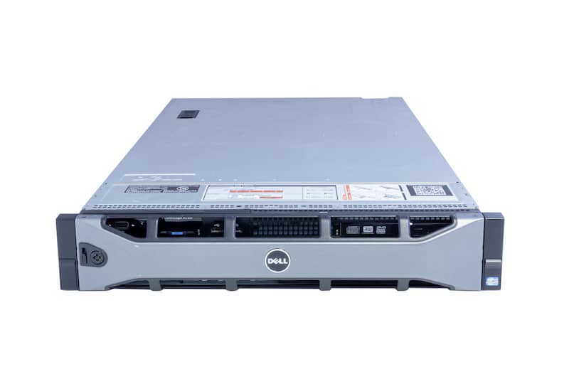 Dell R720, 2x E5-2640 2.5GHz, 6-Core, 32GB PC3-12800R (2x16), 8xLFF, DVD-RW, H710Mini, 2x750W