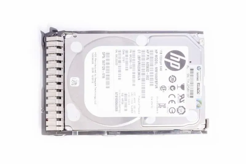 HP HDD 1TB 6G SAS 7.2k 2.5'' SC MDL
