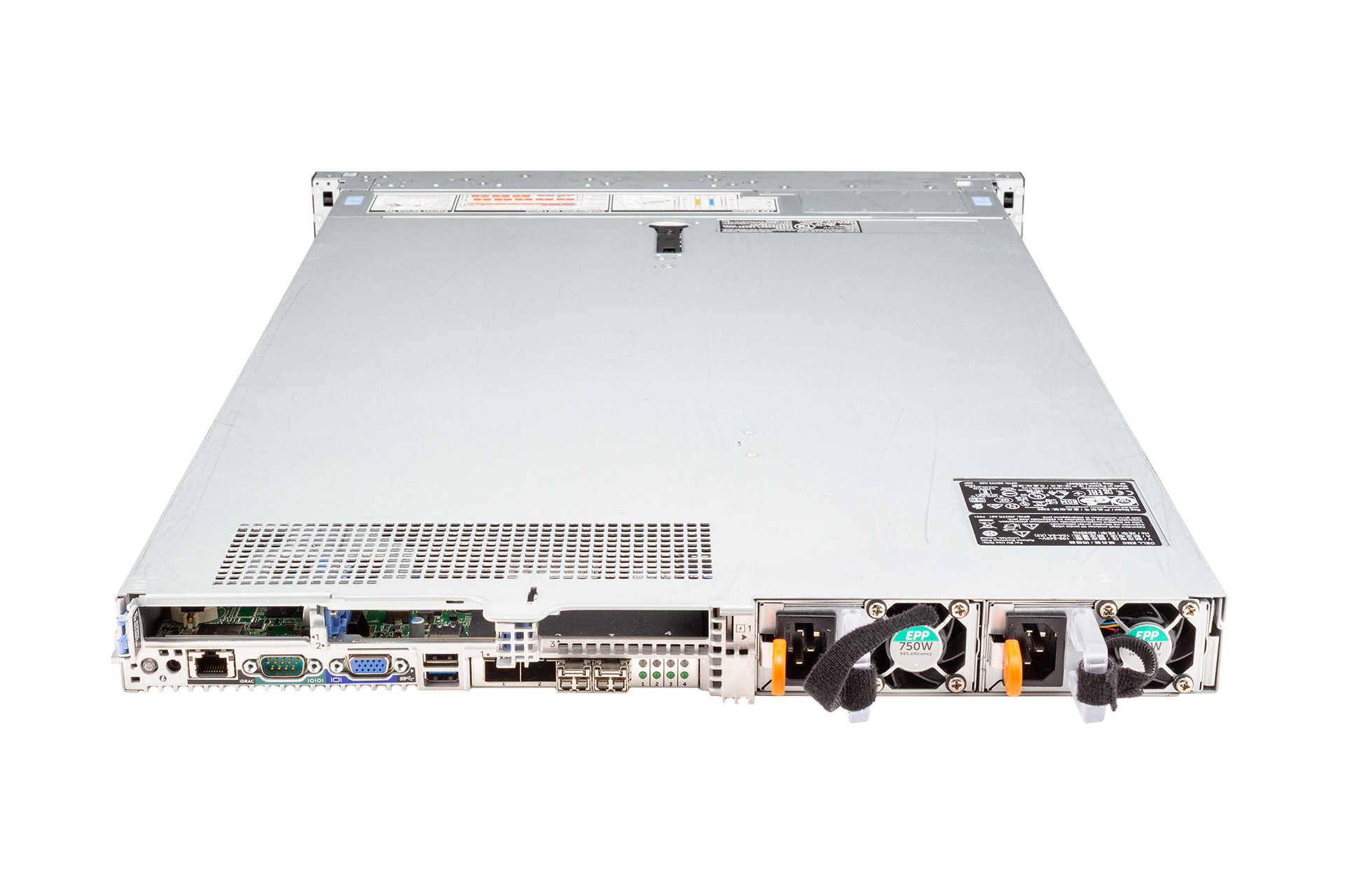 Dell Unity XT Metro Node R640 Rack Server, 2x Silver 1208 2.10GHz, 8-Core, noRAM, 8xSFF SATA, noRaid