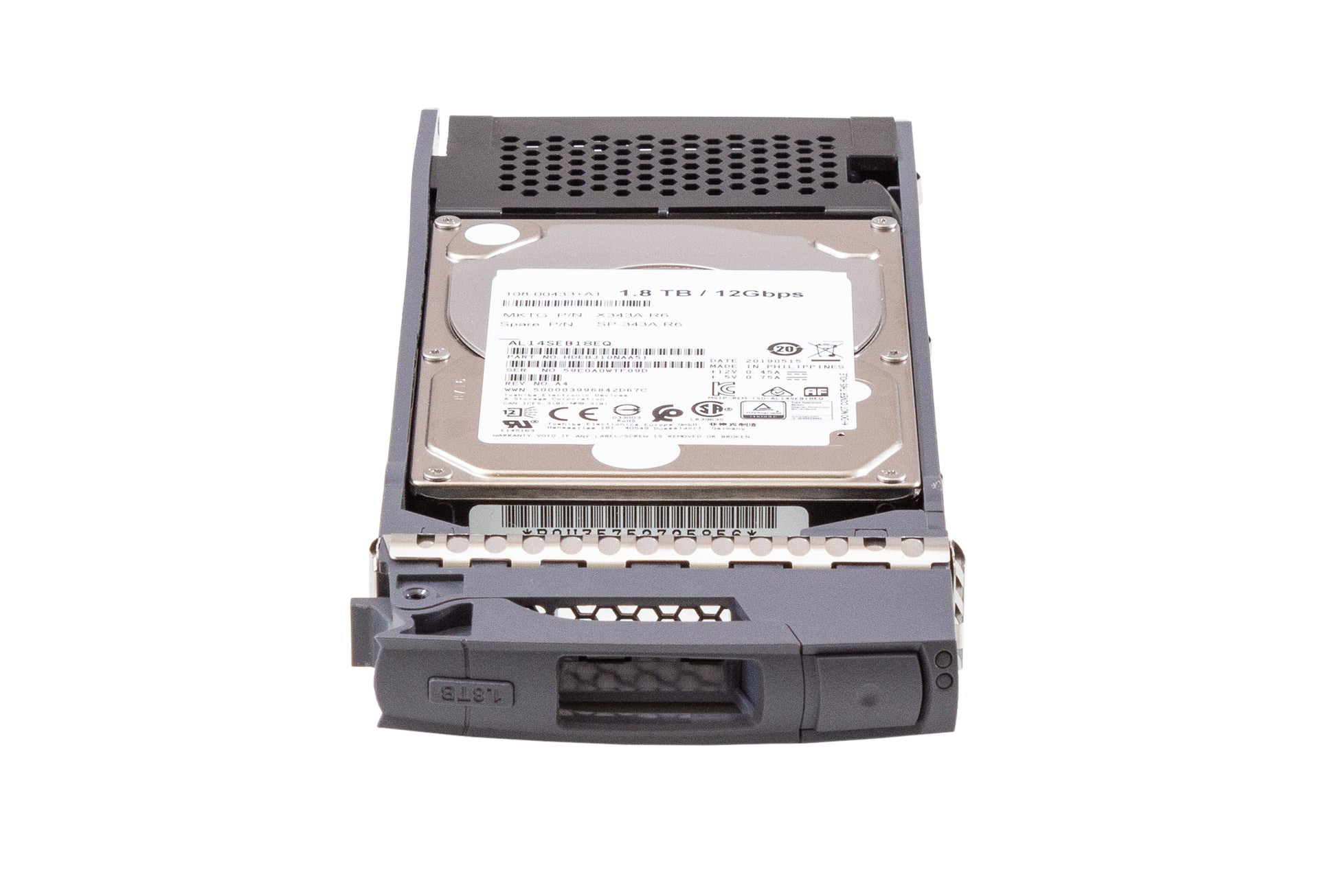 NetApp HDD 1.8TB 12G SAS 10k 2.5" SFF Festplatte