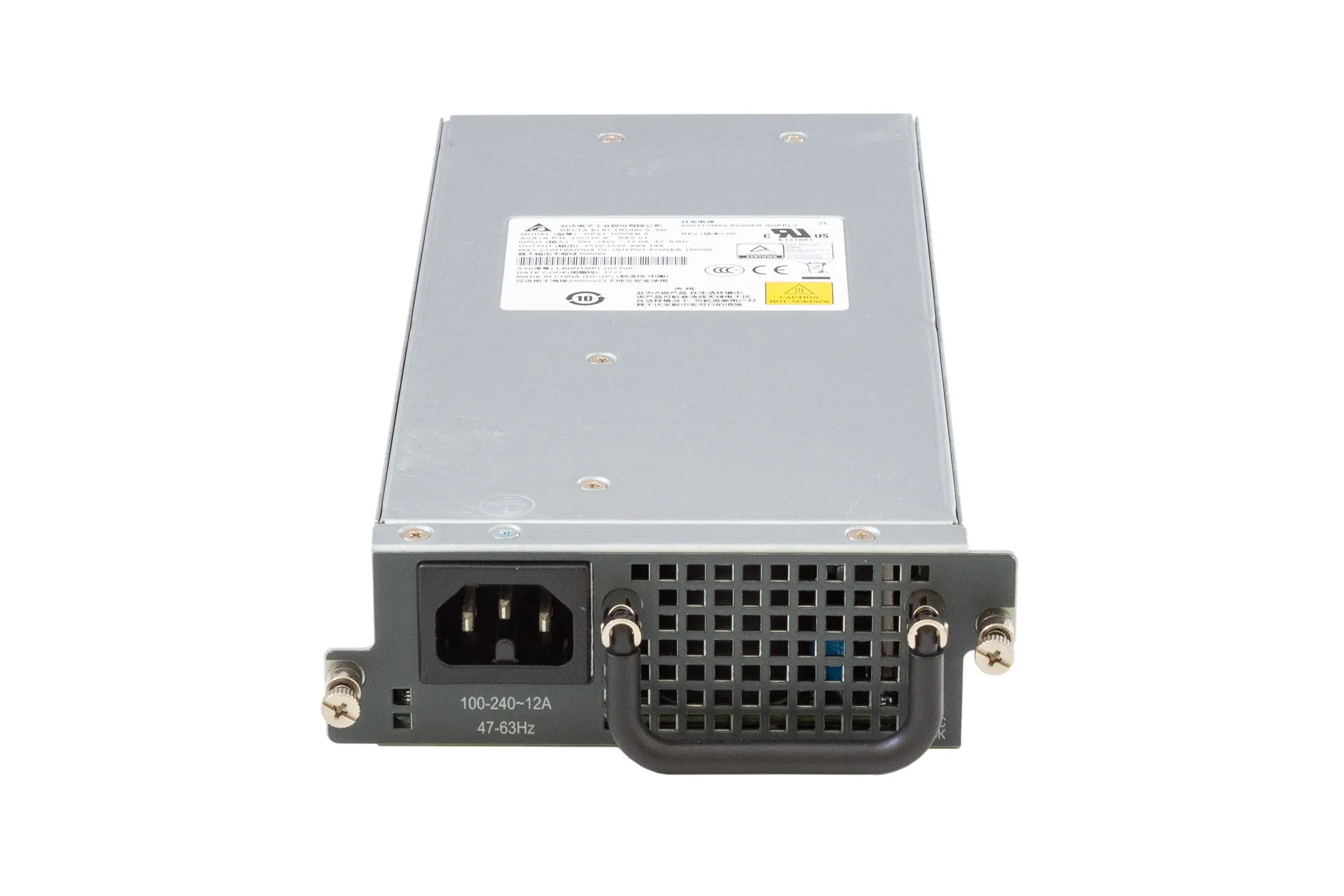 Avaya PSU 1000W für Switch 4850 Avaya PSU 1000W für Switch 4850
