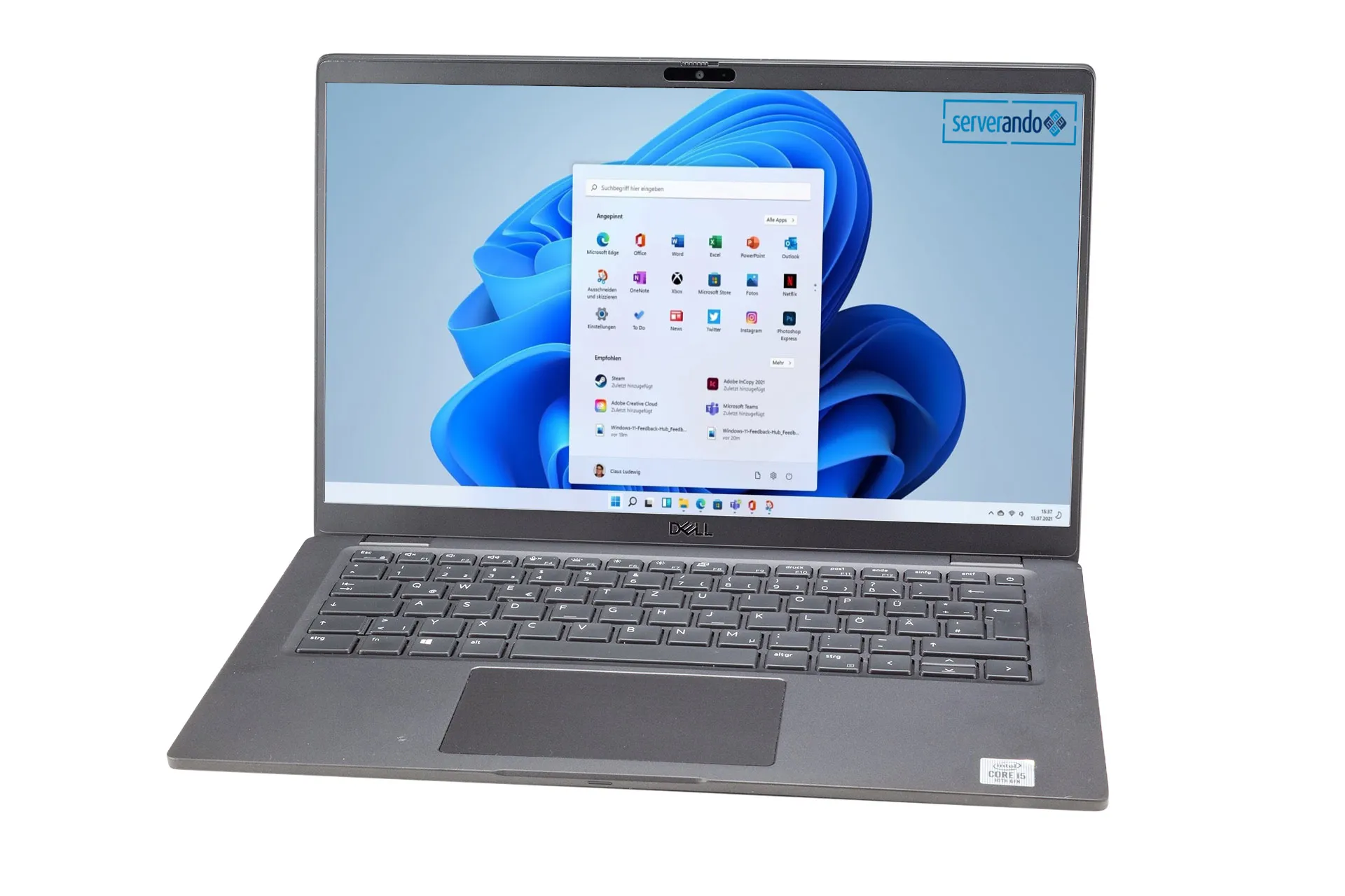 DELL Latitude 7410, i5-10310U 1.7GHz, 4-Core, 8GB DDR4, 256GB NVMe, 14 Zoll, Win11Pro DELL Latitude 7410, i5-10310U 1.7GHz, 4-Core, 8GB DDR4, 256GB NVMe, 14 Zoll, Win11Pro