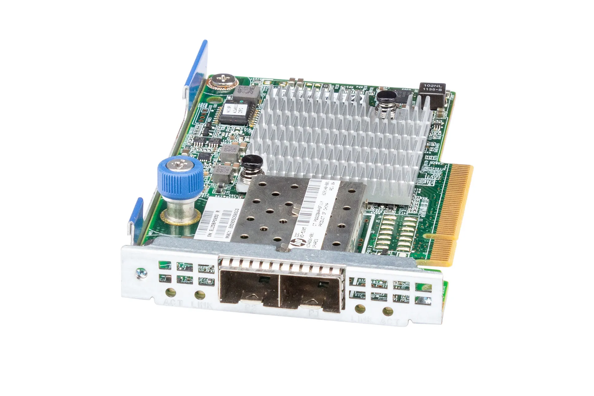 HPE FlexFabric 554FLR-SFP+ 10Gb Netzwerkkarte Ethernet SFP+ Dual Port PCIe NIC