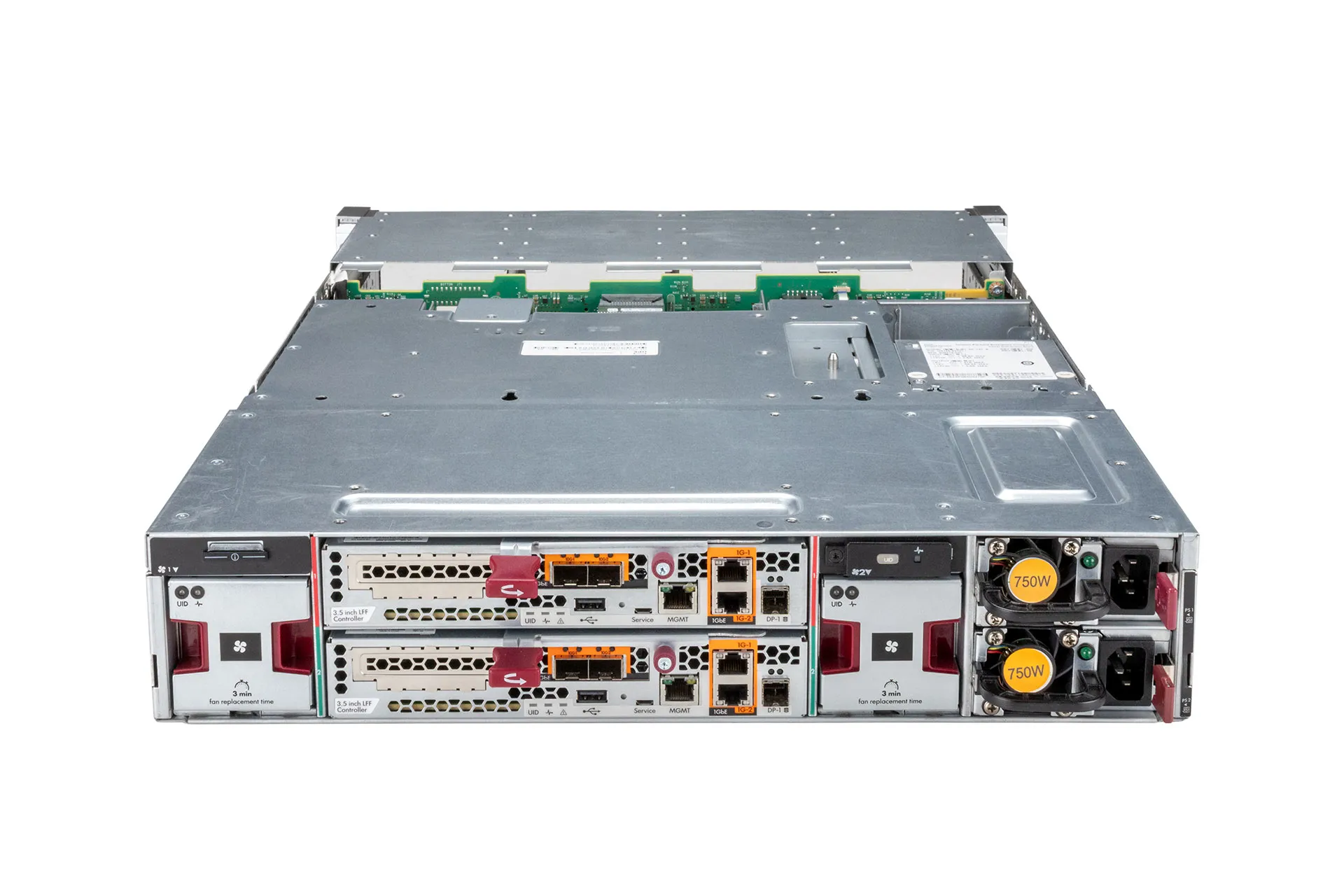 HPE StoreVirtual 3200 Storage System, 12x LFF, 2x Controller iSCSI HPE StoreVirtual 3200 Storage System, 12x LFF, 2x Controller iSCSI