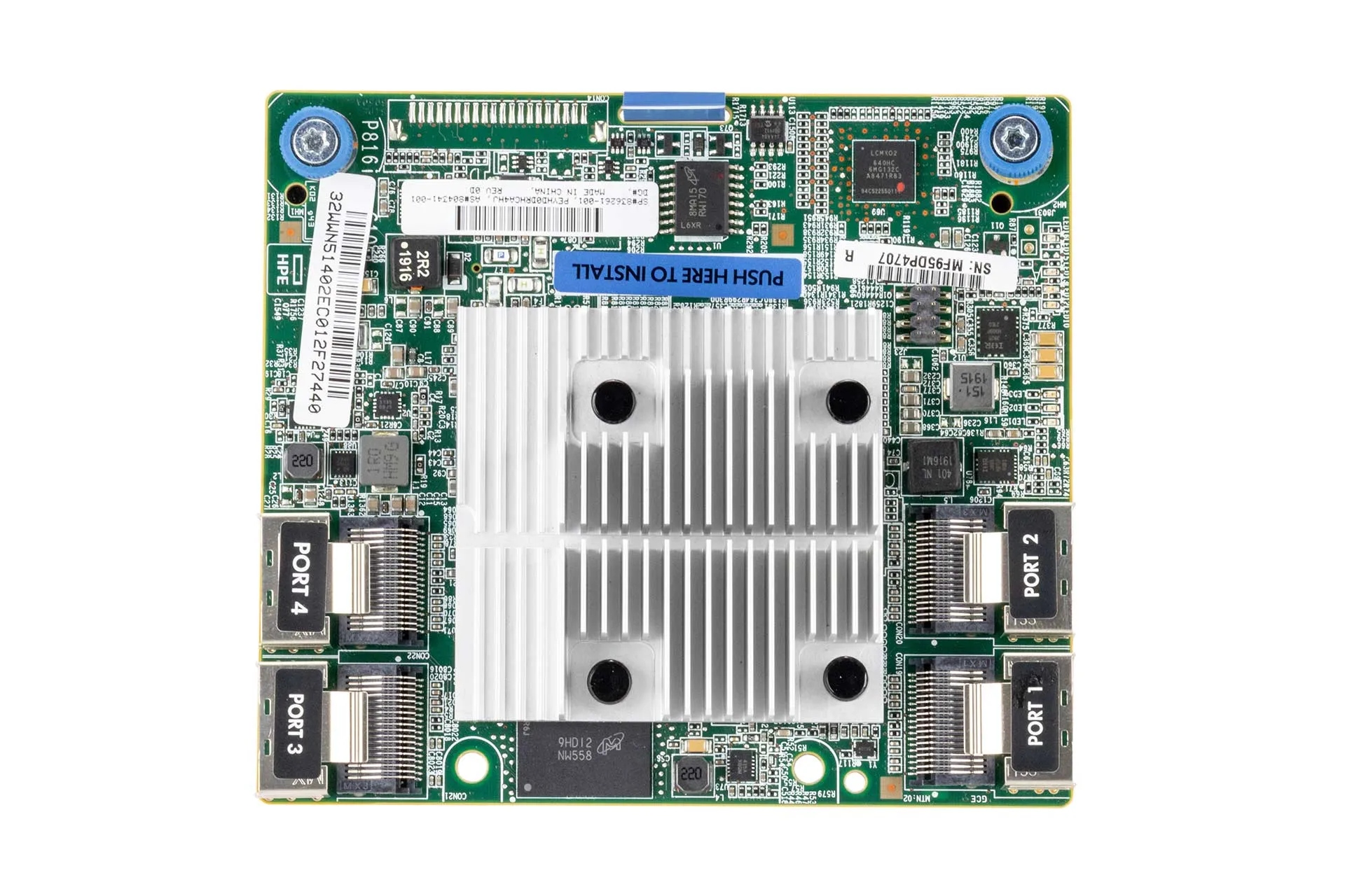 HPE Smart Array P816i-a SR/4GB, 12G FBWC SAS RAID Controller