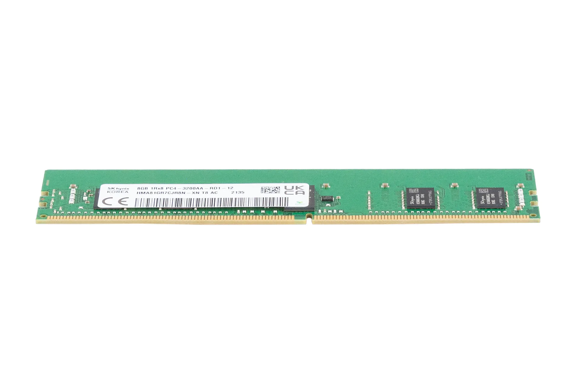 HYNIX 8GB DDR4 RAM 1Rx8 PC4-3200AA-R regECC HYNIX 8GB DDR4 RAM 1Rx8 PC4-3200AA-R regECC