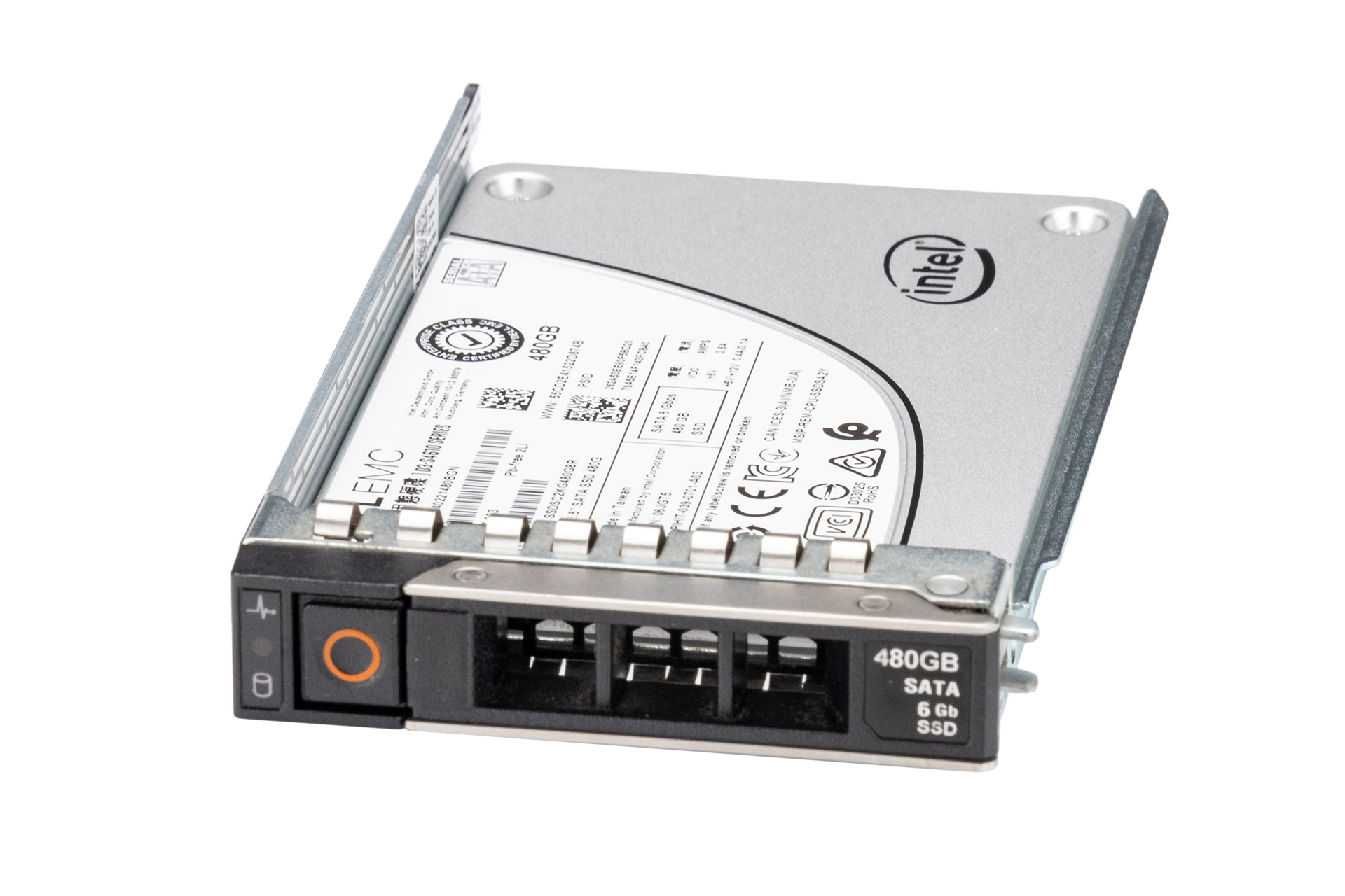 Dell 480GB 6G SATA SSD, 2.5 Zoll SFF Festplatte für Server, S4610-Series